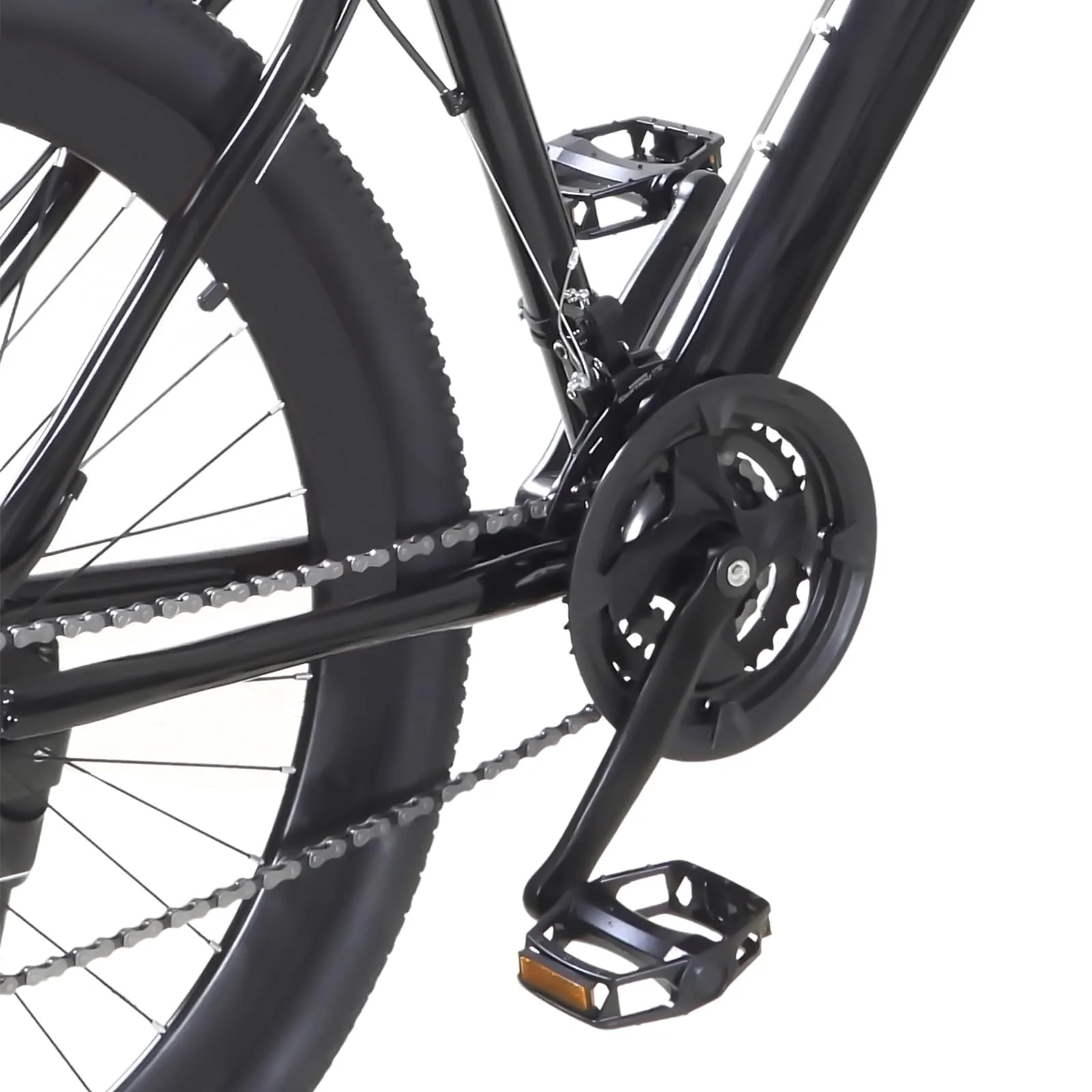 HuKaiL 26 Zoll Schaltung Mountainbike, 21 Gang Scheibenbremse Mountain Fahrrad, Fahrräde für Herren Damen Heranwachsende für Tägliches Pendeln und Outdoor Reisen Camping - Image 2