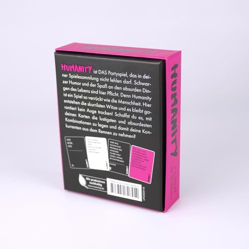 Humanity – Ein Spiel so verrückt wie die Menschheit: Kartenspiel für Erwachsene mit schwarzem Humor. Witziges Geschenk und Mitbringsel zum nächsten Spieleabend. Ab 18 Jahren - Image 4