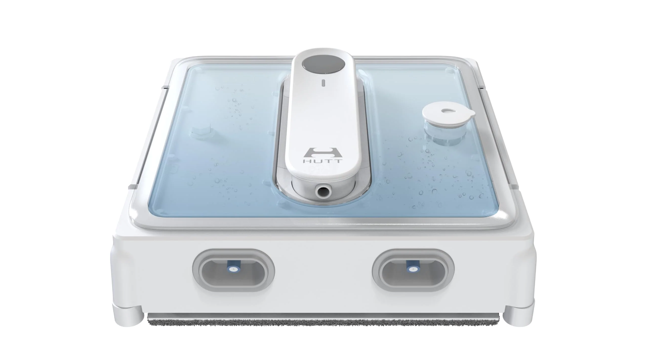HUTT W9 Fensterputzroboter mit 150ml Panorama-Tank (3800Pa Saugleistung, Kanten- und Hinderniserkennung, Für Glas, Fliesen, Wintergärten, Spiegel etc, 13 Sensoren, Sicherungsseil, 4X Reinigungstuch) - Image 11