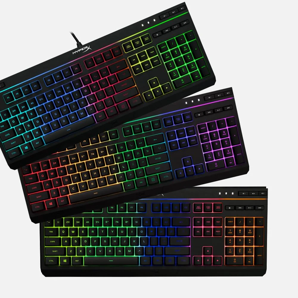 HyperX Alloy Core RGB – Membrane Gaming Tastatur (QWERTZ deutsches Layout) Schwarz - Image 4