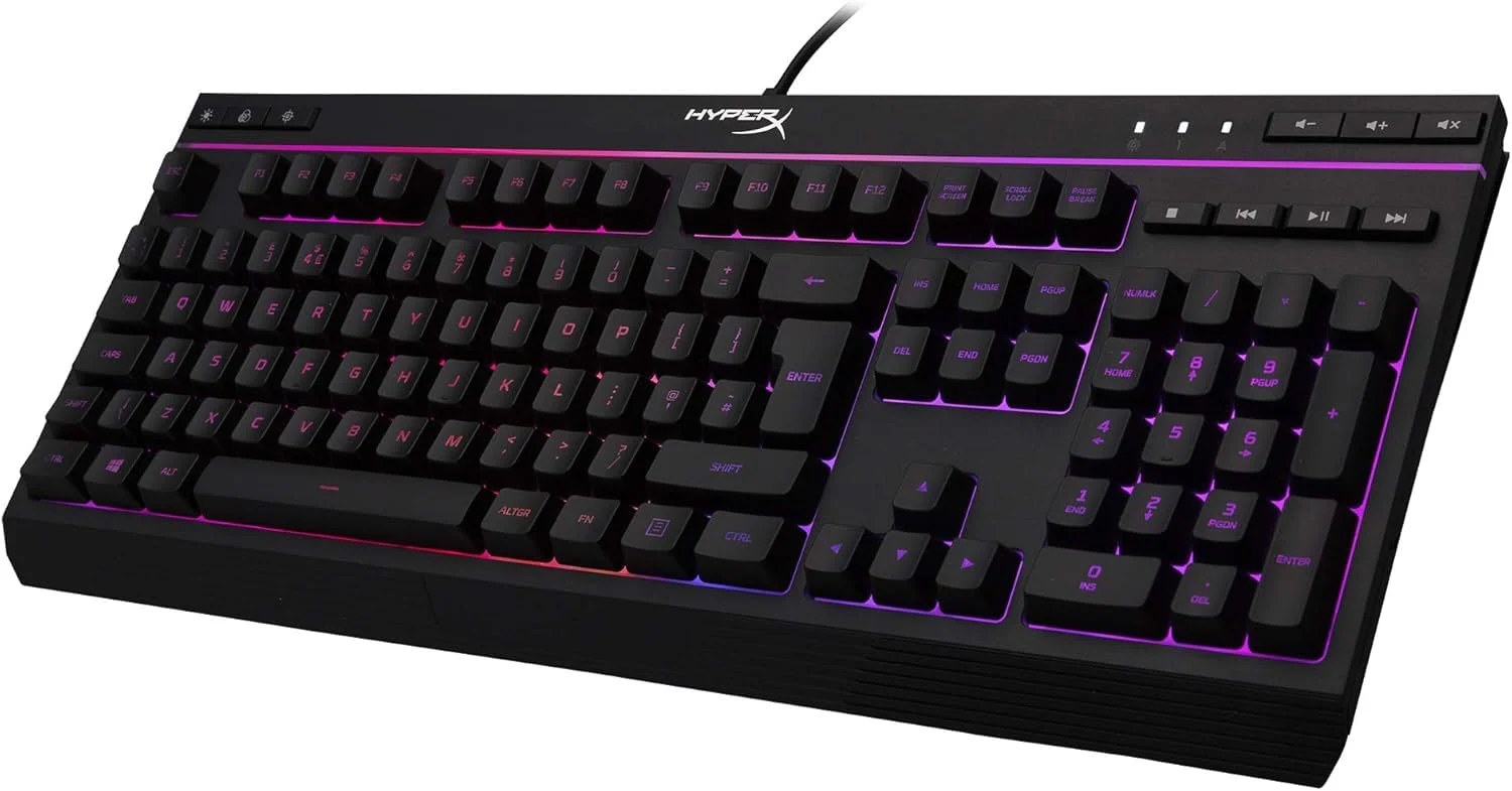 HyperX Alloy Core RGB – Membrane Gaming Tastatur (QWERTZ deutsches Layout) Schwarz - Image 5