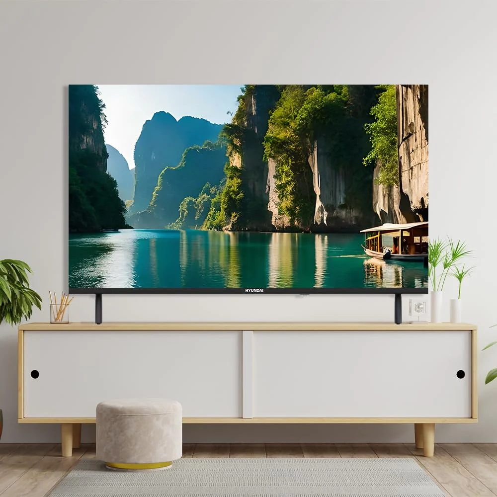 Hyundai Smart TV LED 32 HTV3200A HD DVBT2-S2 E schwarz Android 12.0 Fernbedienung mit direktem Zugriff auf Apps Mi Verbindung - Image 8
