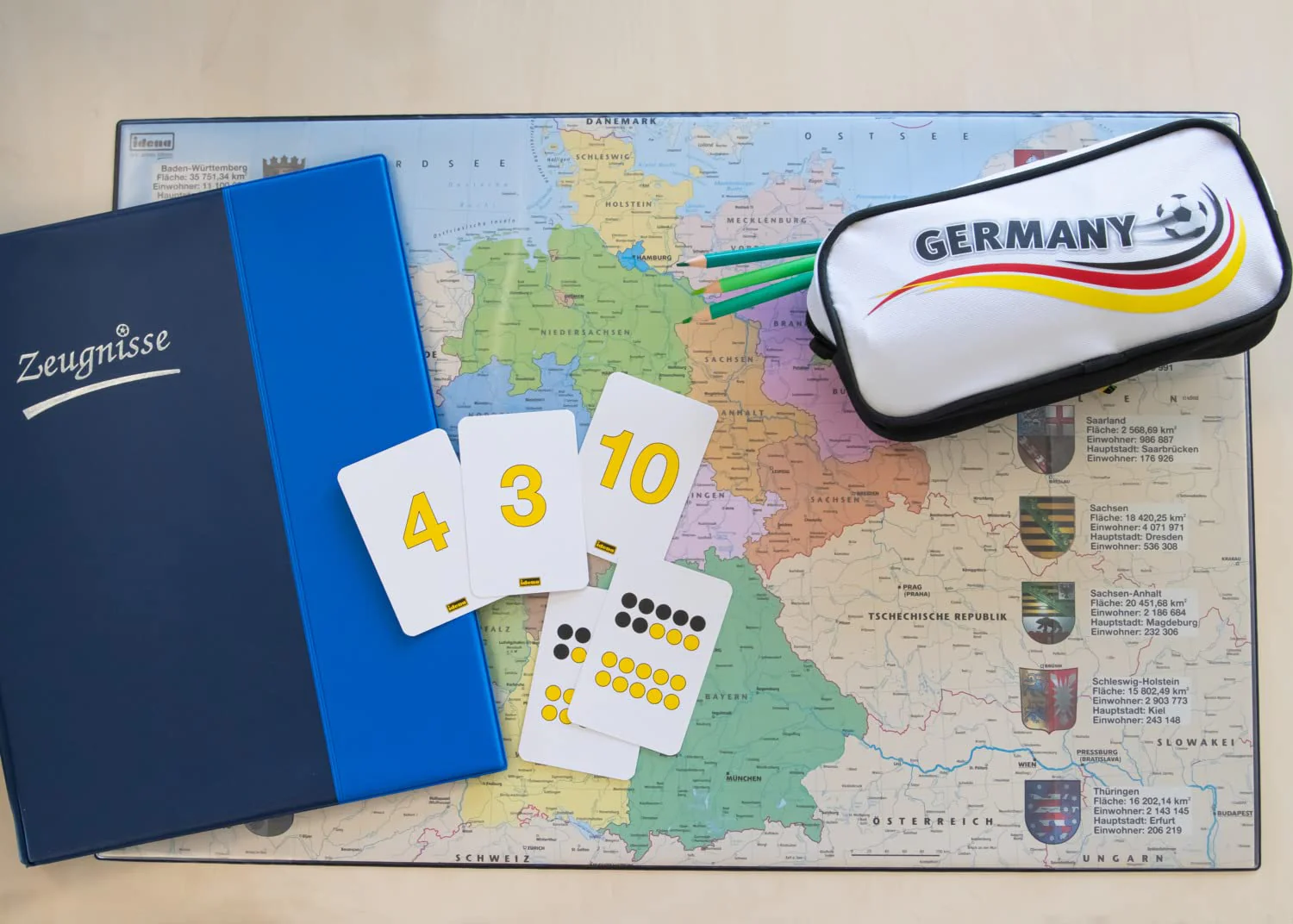 Idena 656014 - Zählkarten, 21 Stück, Zahlen von 0 - 20 - Image 6