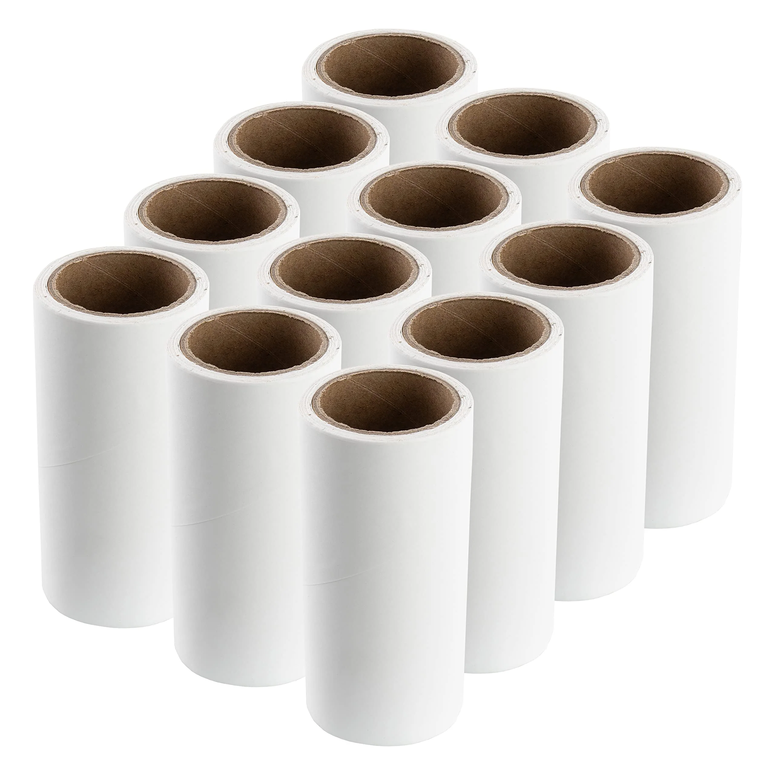 Ikea BASTIS Nachfüllpack für Fusselrolle, selbstklebend, klebend & Einweg, weiß, 12 x 60 Blatt Rollen - Image 3