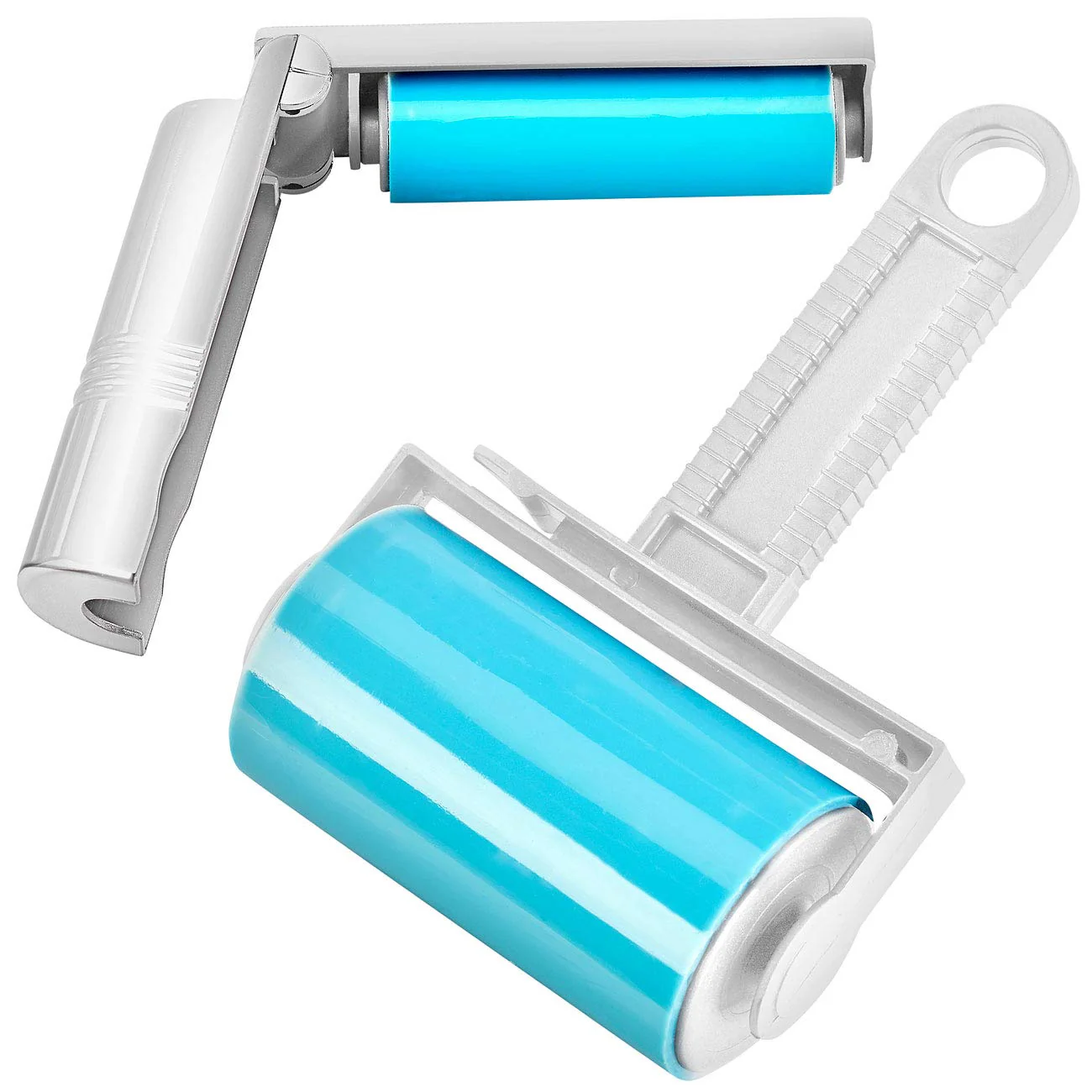infactory Fusselrolle: 2er-Set Wiederverwendbare Fussel- und Tierhaarrollen in 2 Größen (Wiederverwendbare Fusselrolle, Flusenroller, Handschuhe) - Image 10