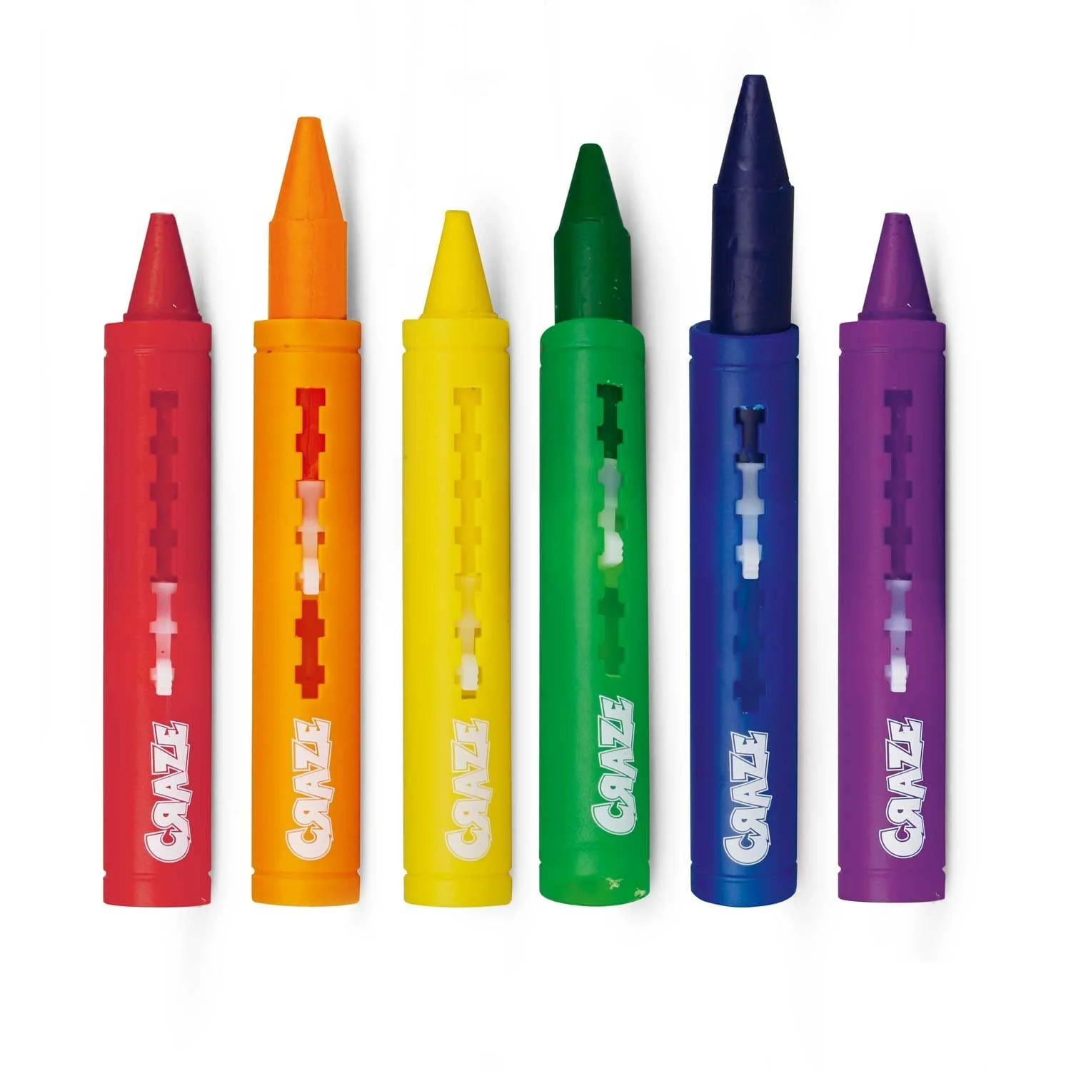 INKEE Bath Crayons | Badewannenstifte für Kinder 6 Stück - Badestifte für Kinder Badewanne, für Keramikoberflächen, leicht zu reinigen, 6 Farben - Image 2