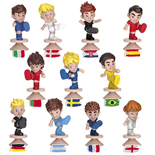 INKEE SURPRISE FOOTBALL | Badekugel mit Überraschung, Kinder badebombe mit Saugnapf Fussball Spielerfigur, Pop Corn Duft, dermatologisch getestet, 1 Stück (1er Pack) - Image 3