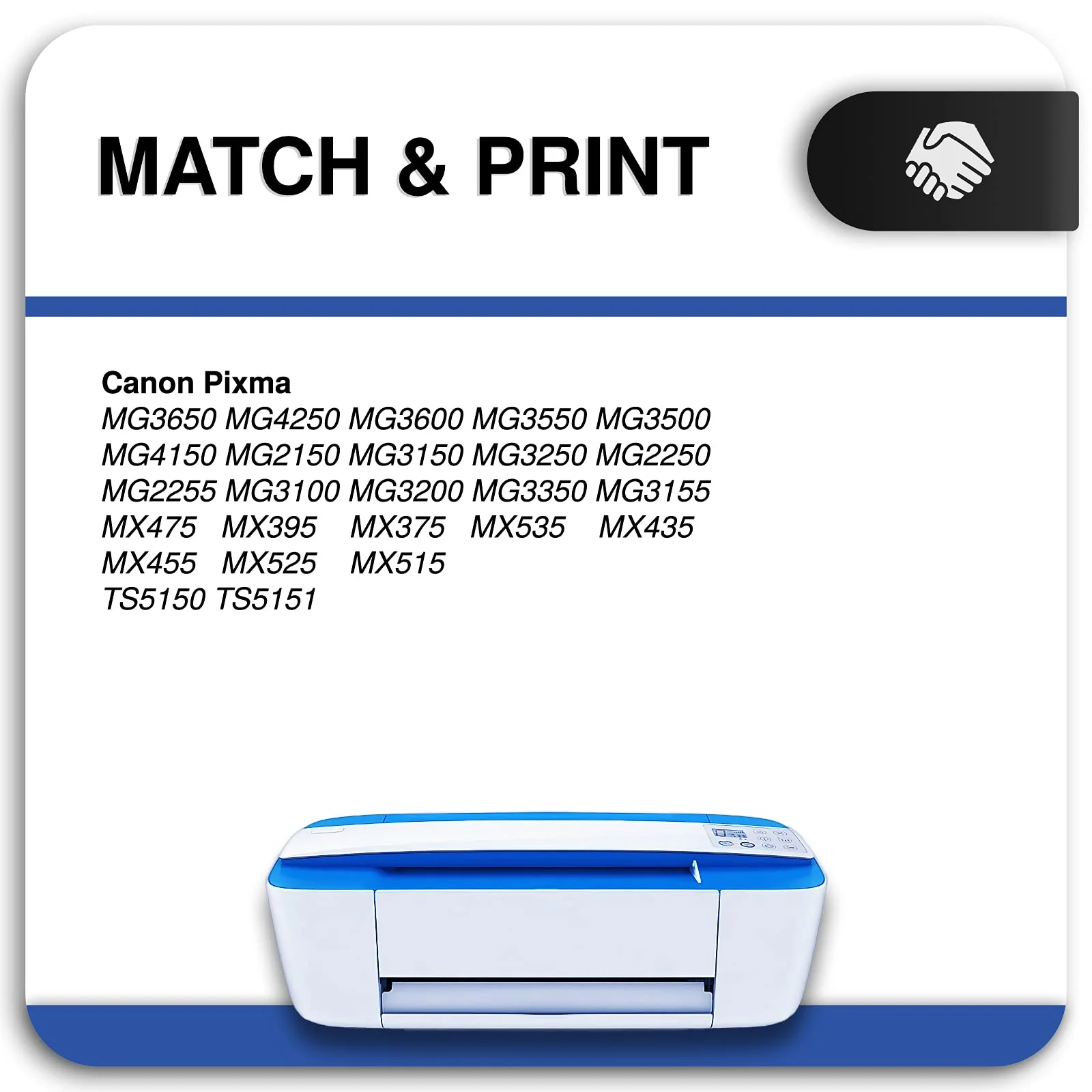Inkwood 540XL Schwarz Kompatibel für Canon Druckerpatronen 540, Canon PG 540 XL für TS5150 Druckerpatronen, für Canon Pixma TS5151, MG3650, MG3650s, MG4250, MG3600, MX475, MX535 Patronen - Image 4