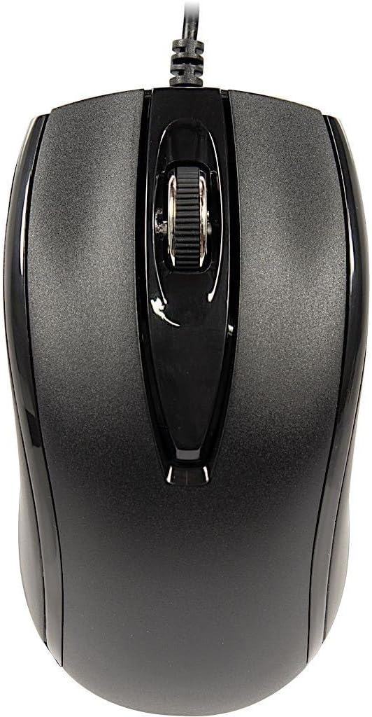 Inter-Tech KM-3149R Tastatur+Maus Set US- und RU-Layout (QWERTY + ЙЦУКЕ) schwarz - Image 2