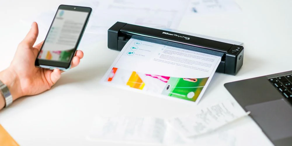 IRIScan Anywhere Dokumentenscanner & Batterie,tragbarer Scanner WiFi v6: 15PPM Simplex PDF-Editor,Simplex,USB-betrieben,PDF-Scanner,Scan zu Word,PDF, XLS,Visitenkarten zu Outlook,Foto Scanner, WinMac - Image 4