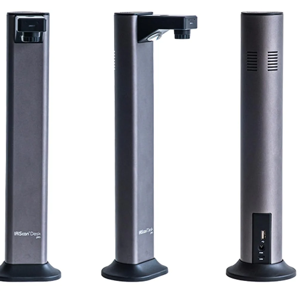 IRIScan Desk Pro Dokumentenscanner LED,Buchscanner 18MP Kamera -v7PRO: a3 scanner 60PPM Free ReadirisPDF OCR-Editor,600Dpi Dokumentenkamera Visualizer,AI-Flachlegung-Auto-Scan-Finger-Verstecken WinMac - Image 2