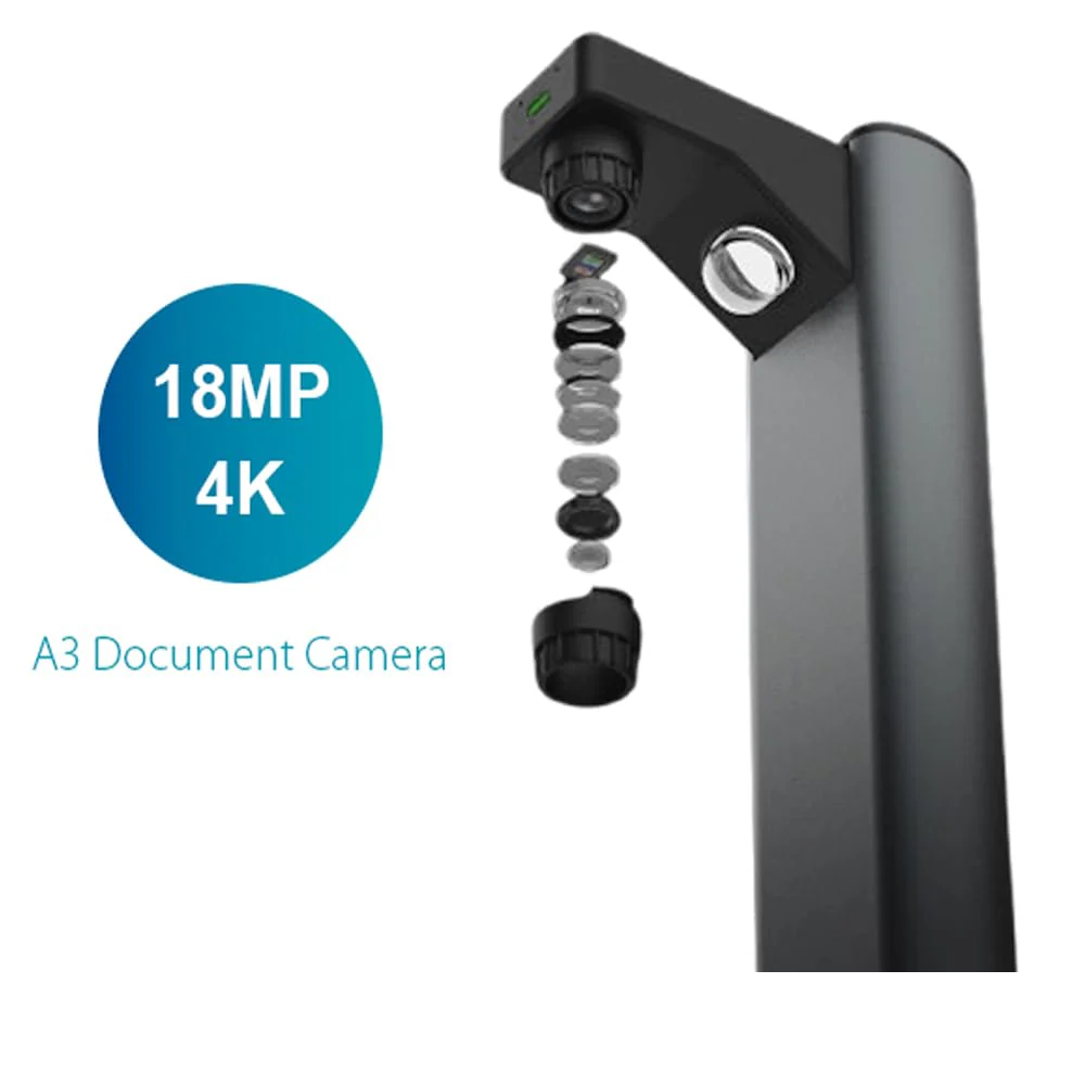 IRIScan Desk Pro Dokumentenscanner LED,Buchscanner 18MP Kamera -v7PRO: a3 scanner 60PPM Free ReadirisPDF OCR-Editor,600Dpi Dokumentenkamera Visualizer,AI-Flachlegung-Auto-Scan-Finger-Verstecken WinMac - Image 6