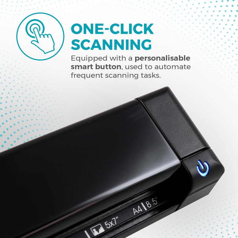 IRIScan Express Mobile Scanner-dokumentenscanner A4 8PPM -v4: PDF-Editor, Simplex, USB-betrieben, PDF-Scanner, Scan zu Word, PDF, XLS, Visitenkarten zu Outlook, Foto Scanner, Quittungsscanner Win - Image 5