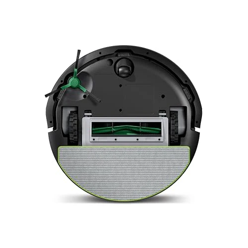 iRobot Roomba 105 Combo - Saugen + Wischen - Clearview LiDAR - 7000Pa - 120 mins - SmartScrub - Umfährt Hinderniss - Reinigungszonen - Aufladen und Fortfahren - App - Schwarz - Image 2