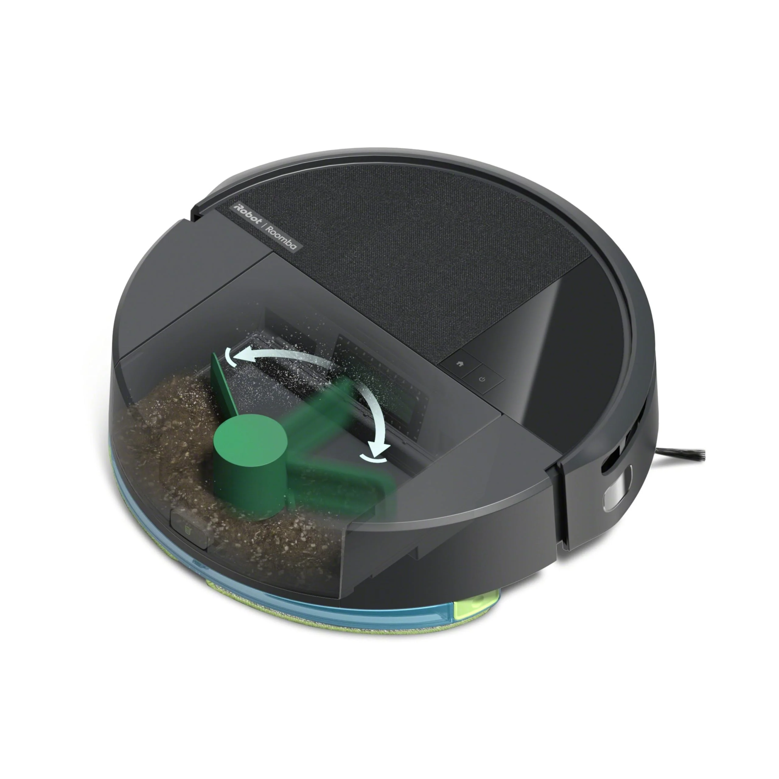 iRobot Roomba 205 DustCompactor Combo Saugroboter – Automatische Staubverdichtung im Roboter, kein Entleeren für 60 Tage, Beutellose, Power-Lift-Saugkraft, Wischen, LiDAR