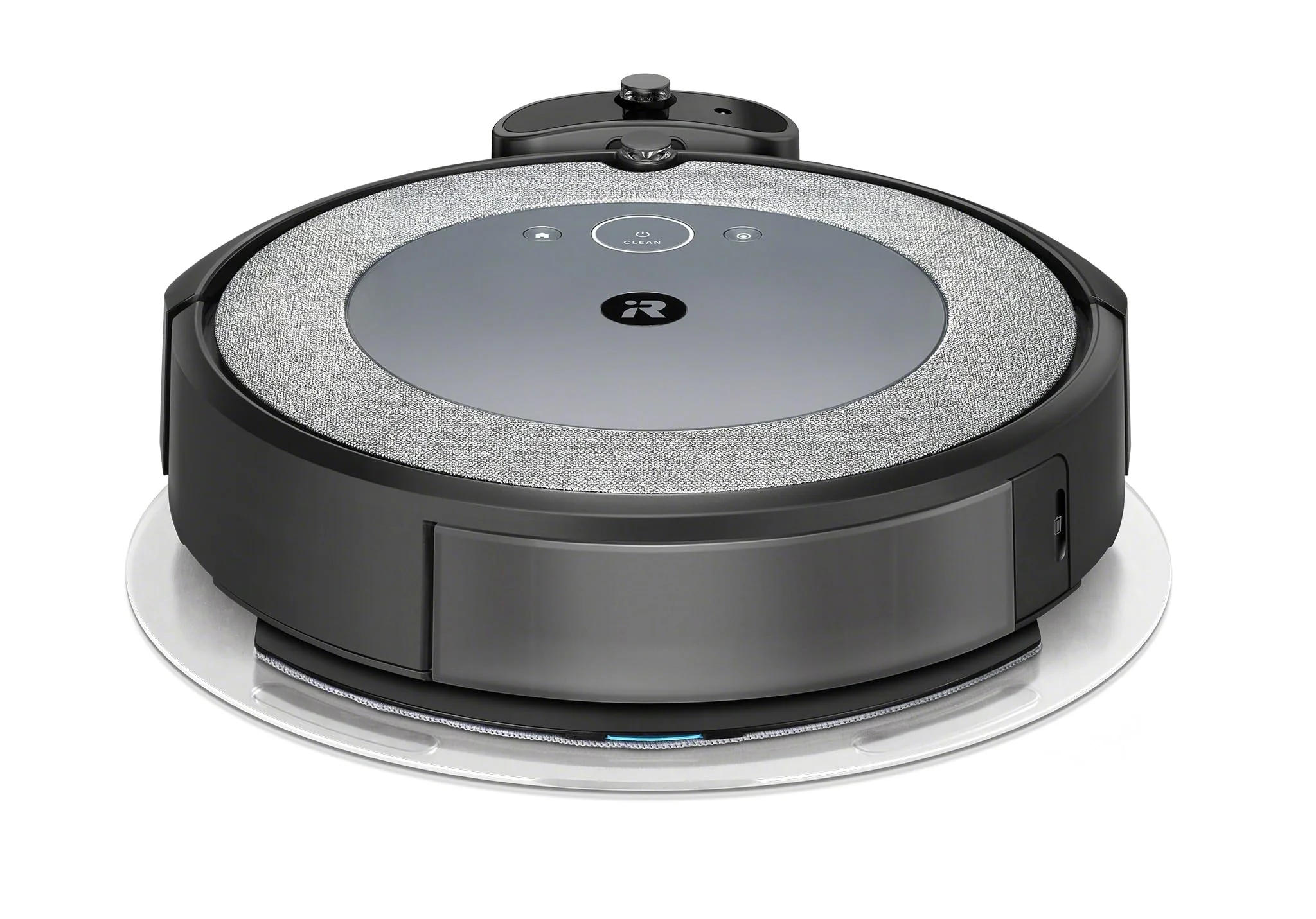 iRobot Roomba Combo i5 (i5172) Saug- und Wischroboter, WLAN-fähig, intelligente Navigation, 2 Gummibürsten für alle Böden, Reinigung nach Raum, Kompatibel mit Sprachassistenten, Farbe: Cool - Image 6