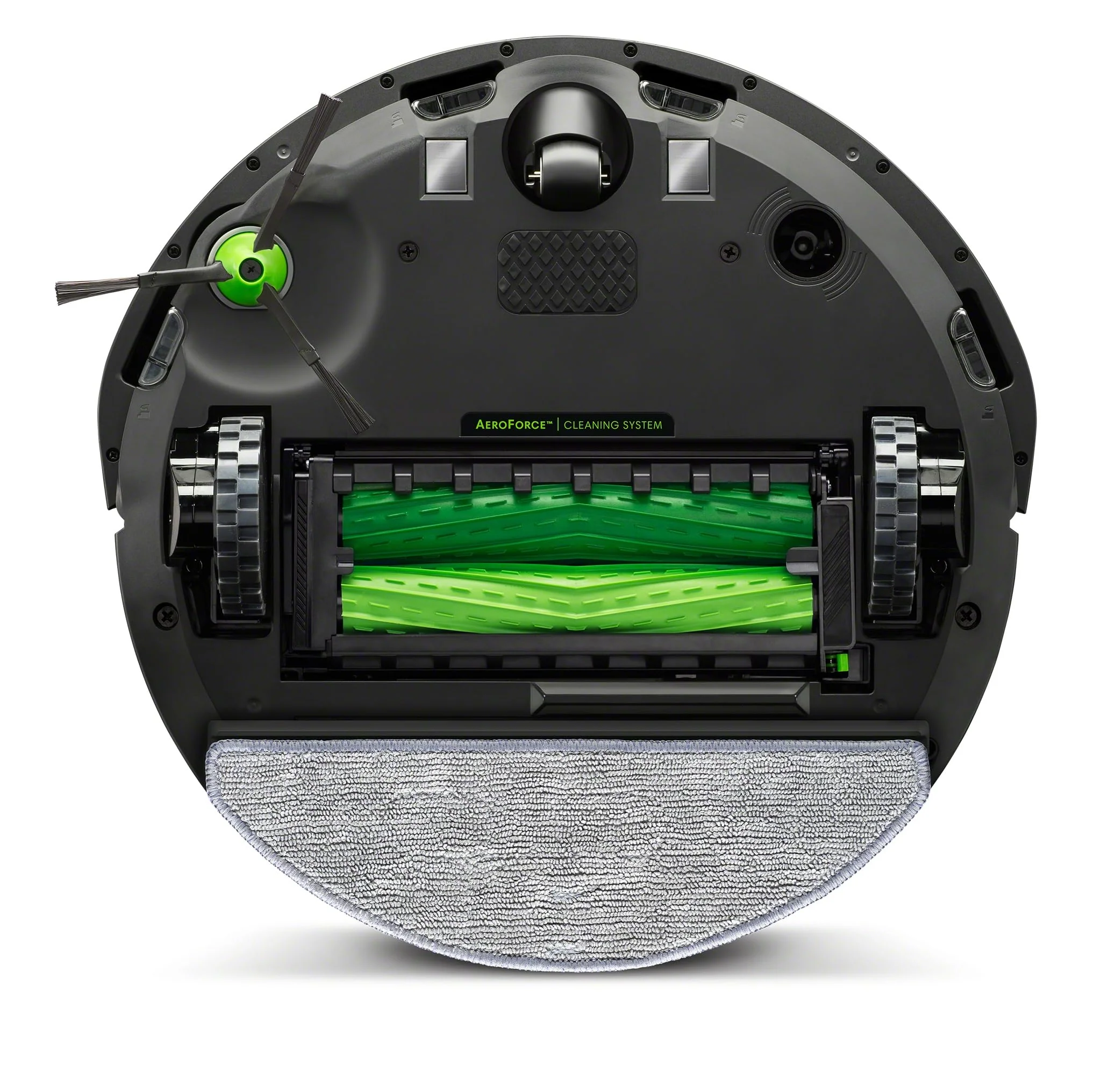 iRobot Roomba Combo i5 (i5172) Saug- und Wischroboter, WLAN-fähig, intelligente Navigation, 2 Gummibürsten für alle Böden, Reinigung nach Raum, Kompatibel mit Sprachassistenten, Farbe: Cool - Image 9