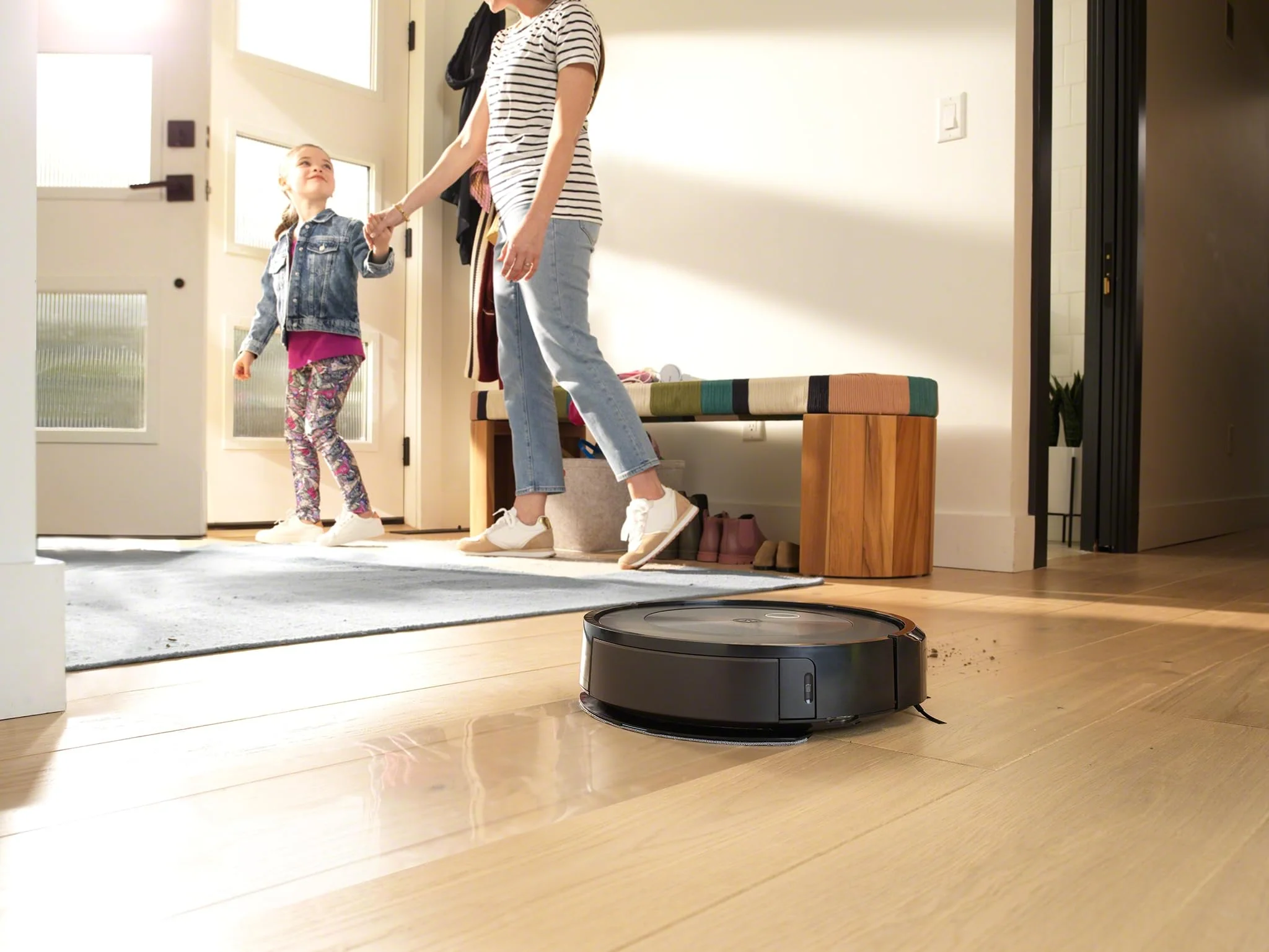 iRobot Roomba Combo j5+ (j5576) Saug- und Wischroboter, autom. Absaugstation, Kartierung, PrecisionVision Navigation, 4-Stufen-Reinigung, Objekterkennung und -vermeidung, Sprachassistentenkompatibel - Image 20