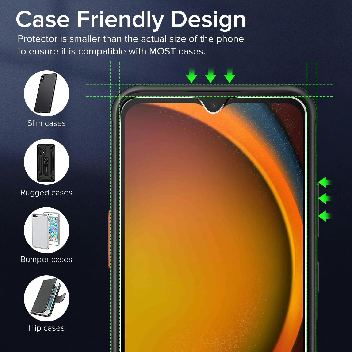 ivoler 3 Stück Schutzglas Schutzfolie für Samsung Galaxy Xcover 7 / Samsung Galaxy Xcover 6 Pro, 9H Härte Schutz Glas, HD Klar Displayschutzfolie, Anti-Kratz Folie, Anti-Bläschen - Image 5