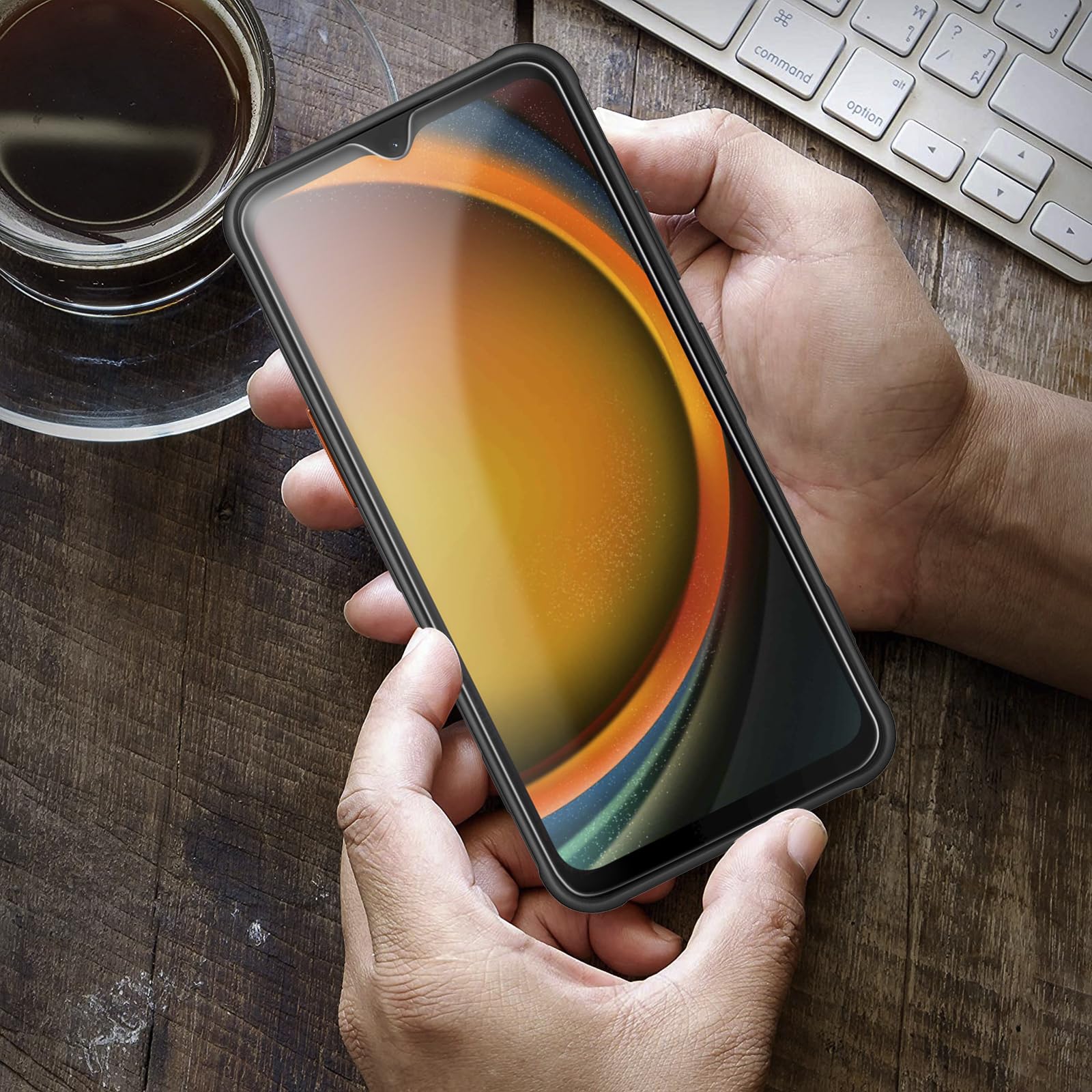 ivoler 3 Stück Schutzglas Schutzfolie für Samsung Galaxy Xcover 7 / Samsung Galaxy Xcover 6 Pro, 9H Härte Schutz Glas, HD Klar Displayschutzfolie, Anti-Kratz Folie, Anti-Bläschen - Image 9