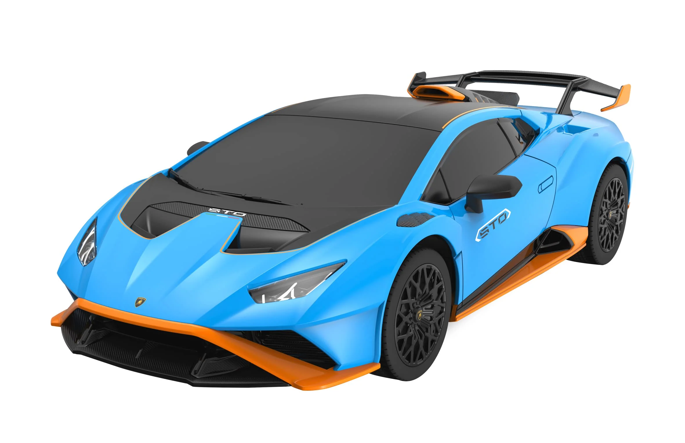 JAMARA Lamborghini Huracán STO 1:24 2,4GHz - offiziell lizenziert, bis zu 1 Stunde Fahrzeit bei ca. 9 Km/h, perfekt nachgebildete Details, hochwertige Verarbeitung - Image 4