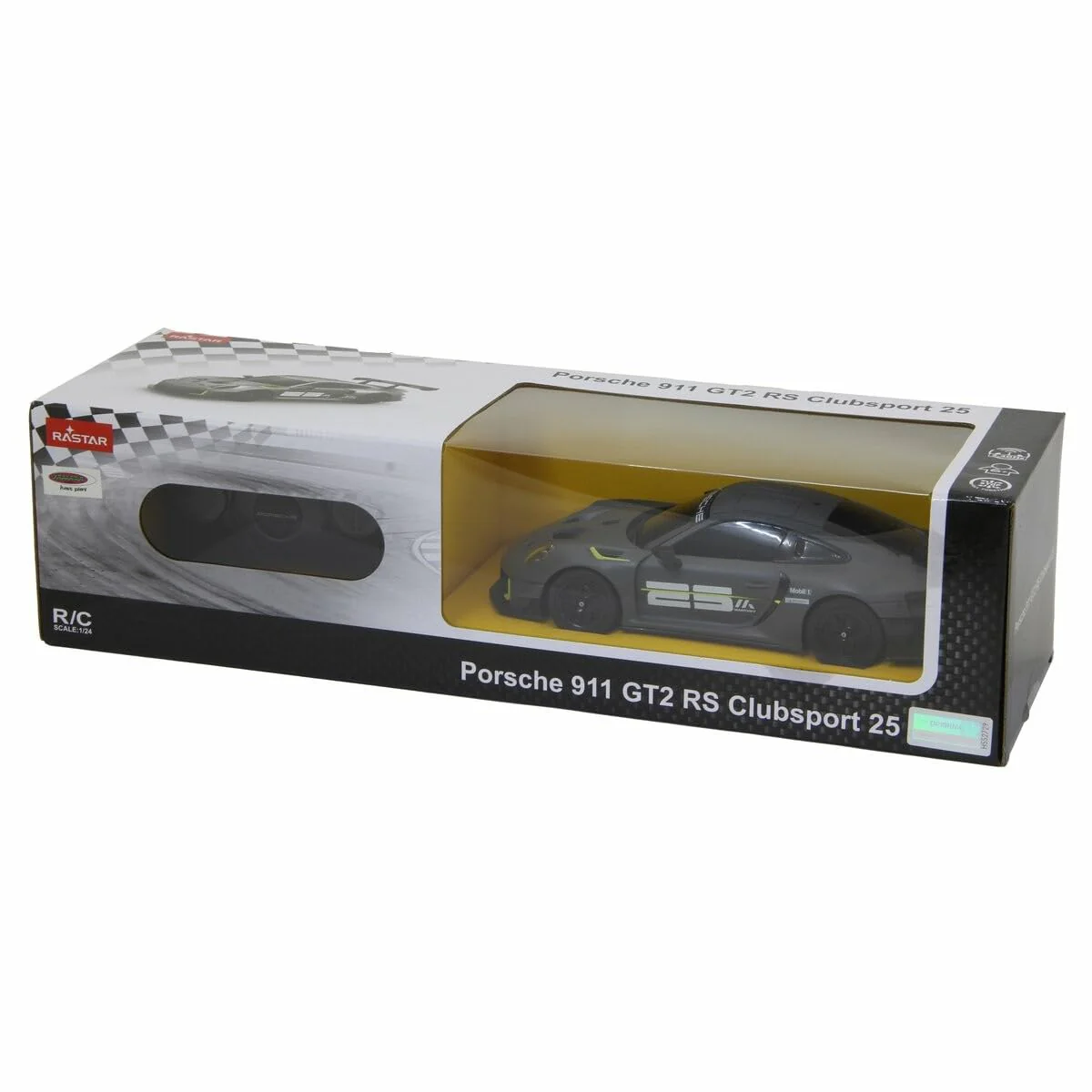 JAMARA Porsche 911 GT2 RS Clubsport 25 1:24 2,4GHz -originalgetreue Lackierung, RC-Auto - Image 4