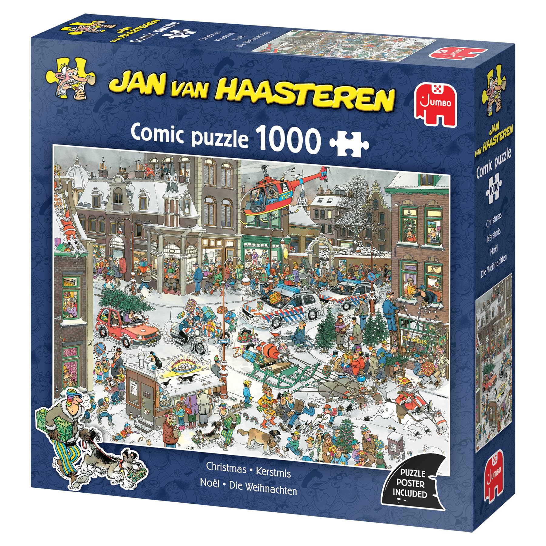 Jan van Haasteren - Weihnachten - 1000 Teile Puzzle für Erwachsene - Image 3