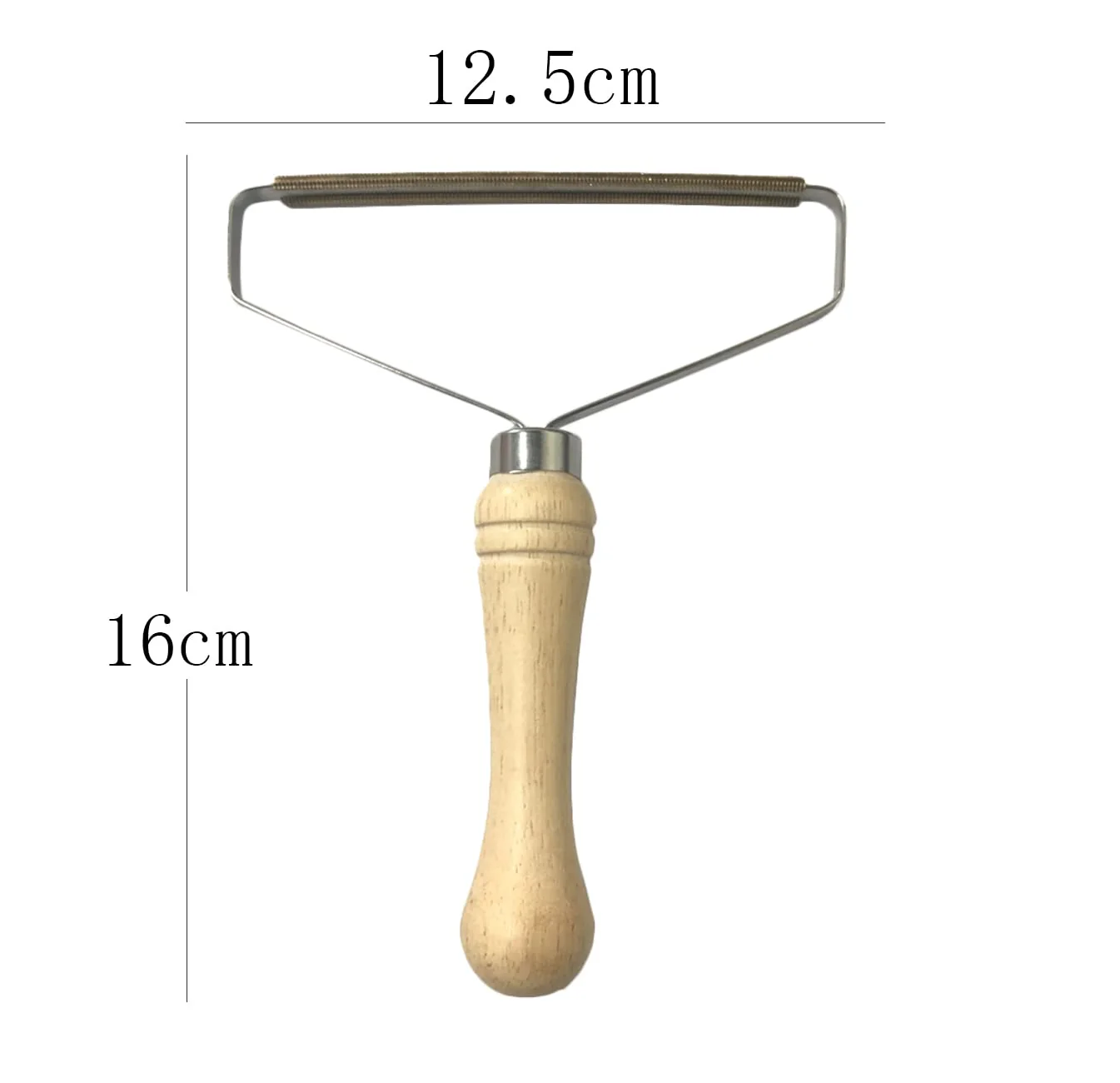 Jiuhao Fusselentferner ,Tragbarer Fusselrasierer,Teppichschaber Teppich-Profi-Werkzeug Tierhaarentfernungsbürsten Werden Verwendet,um Flusen von Kleidung,Sofas und Teppichen zu Entfernen, Edelstahl - Image 6