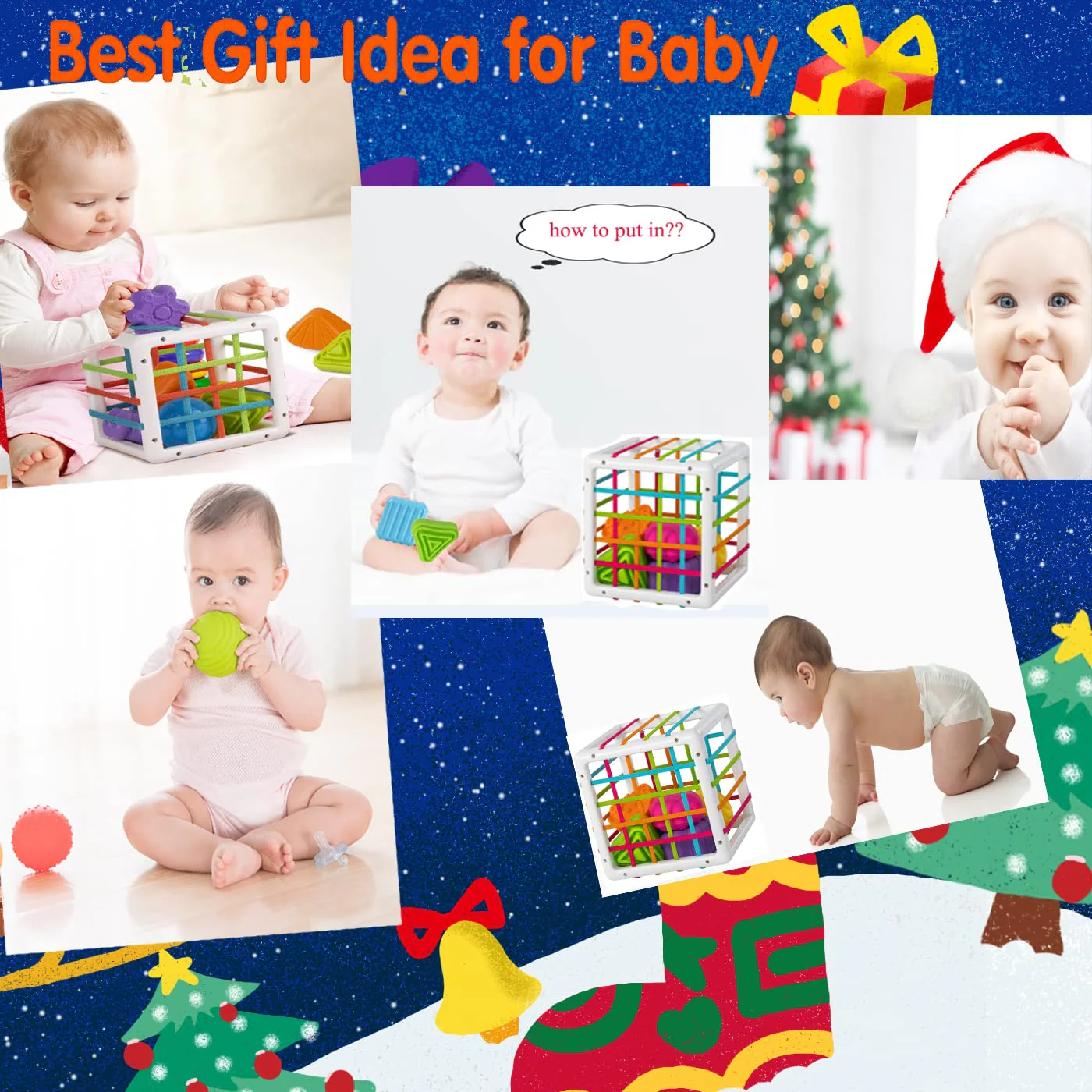 JKGIFTS Spielzeug ab 1 Jahr,Montessori Spielzeug ab 1-3 Jahre Baby Spielzeug Kinder Spielzeug Lernspiele ab 1 2 3 Jahre Geschenke Mädchen Junge 1-3 Jahre - Image 3