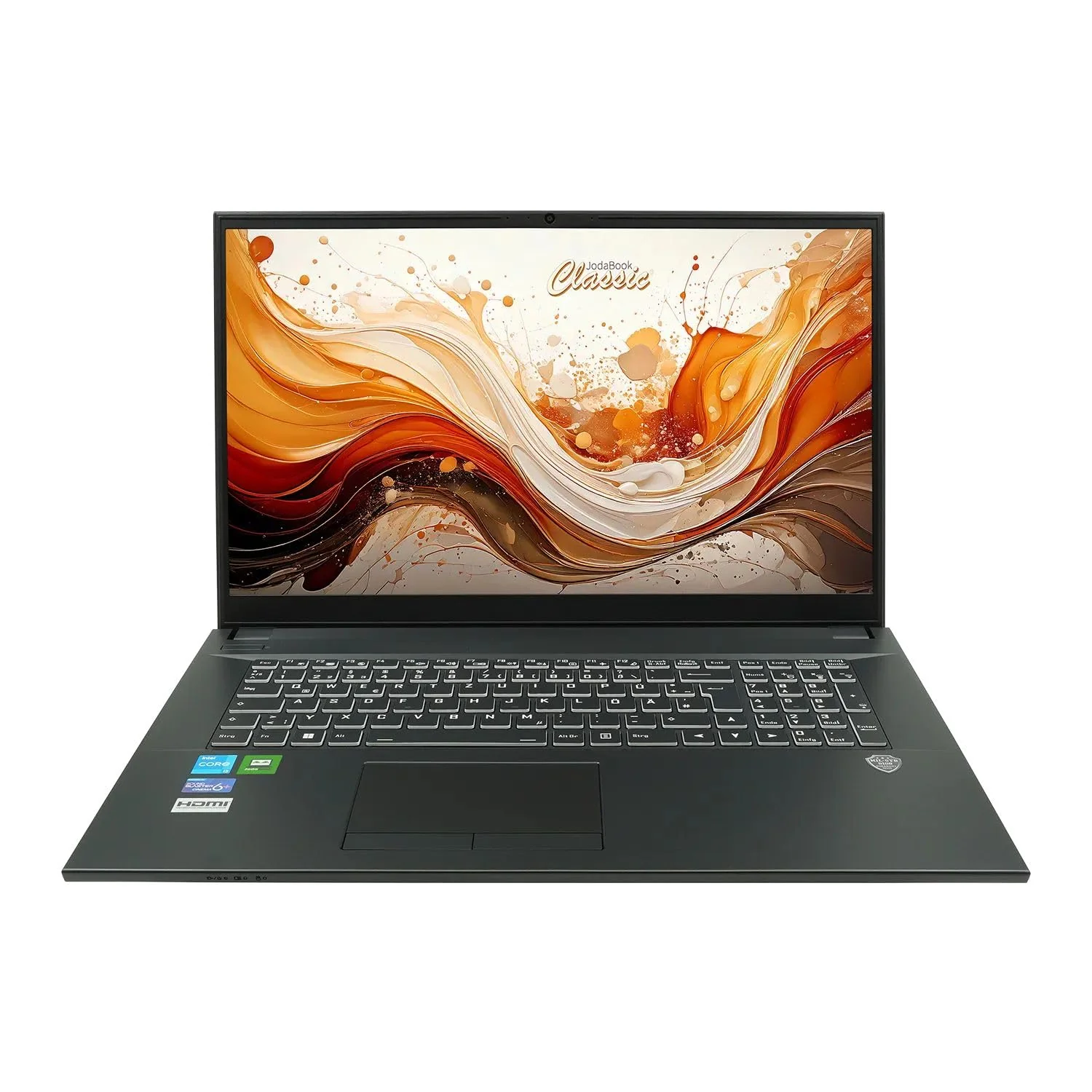 JodaBook Classic S17 | 17,3" FHD | Core i7 1255U | RAM: 64GB | SSD: 2TB | RGB beleuchtete Tastatur | DVD-Brenner | Windows 11 Pro #mit Rucksack