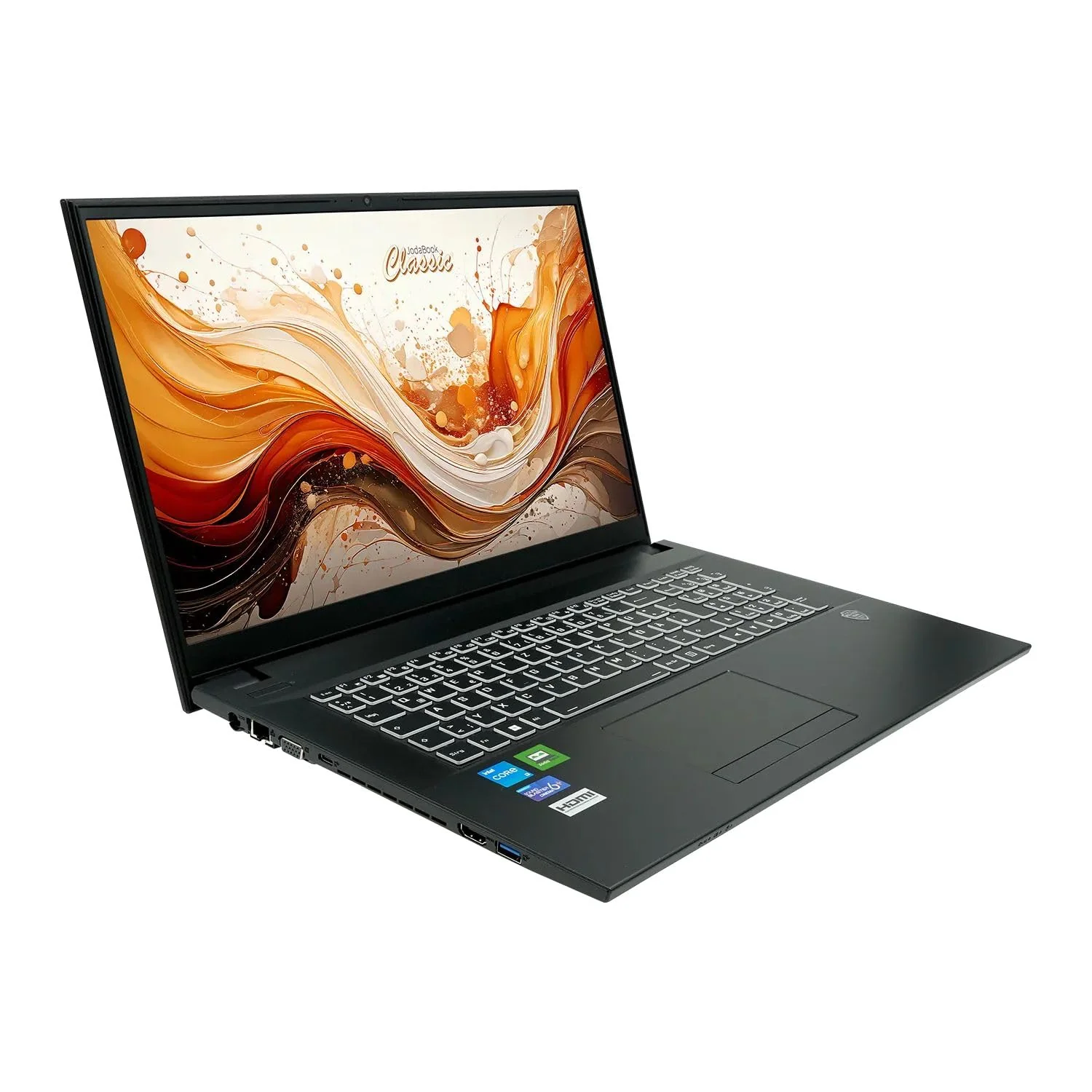 JodaBook Classic S17 | 17,3" FHD | Core i7 1255U | RAM: 64GB | SSD: 2TB | RGB beleuchtete Tastatur | DVD-Brenner | Windows 11 Pro #mit Rucksack - Image 5