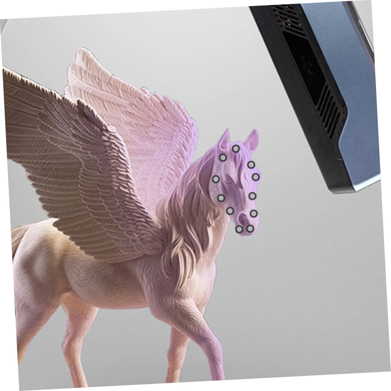 jojofuny 5 Blätter Reflektierende Folie Für Den Scanner Markierungspunkte Reflektierender Filmpunkt 3D-scan-Marker Punktmarkierung Reflektierender Folienmarkierungspunkt Das Haustier - Image 15