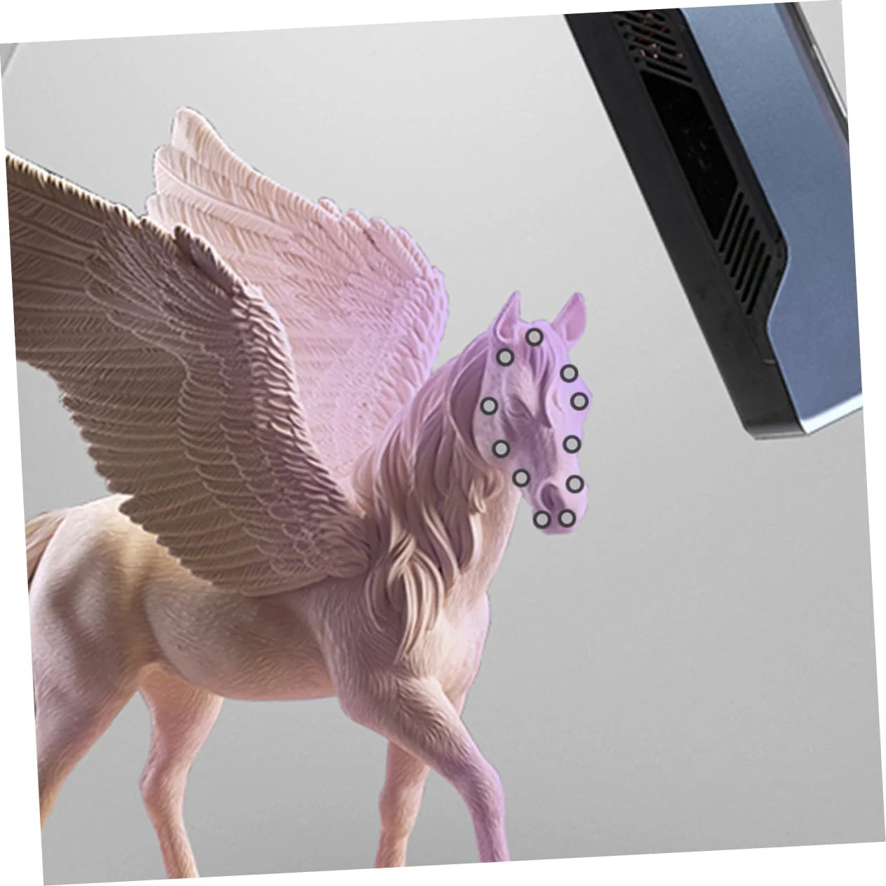 jojofuny 5 Blätter Reflektierende Folie Für Den Scanner Markierungspunkte Reflektierender Filmpunkt 3D-scan-Marker Punktmarkierung Reflektierender Folienmarkierungspunkt Das Haustier - Image 9
