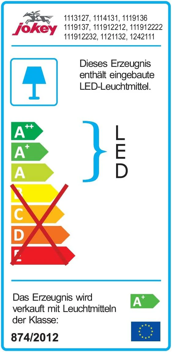 Jokey Spiegelschrank Arda mit LED Beleuchtung 72,2 cm breit, Badezimmer Spiegelschrank aus MDF, inkl. Steckdose | Weiß - Image 2