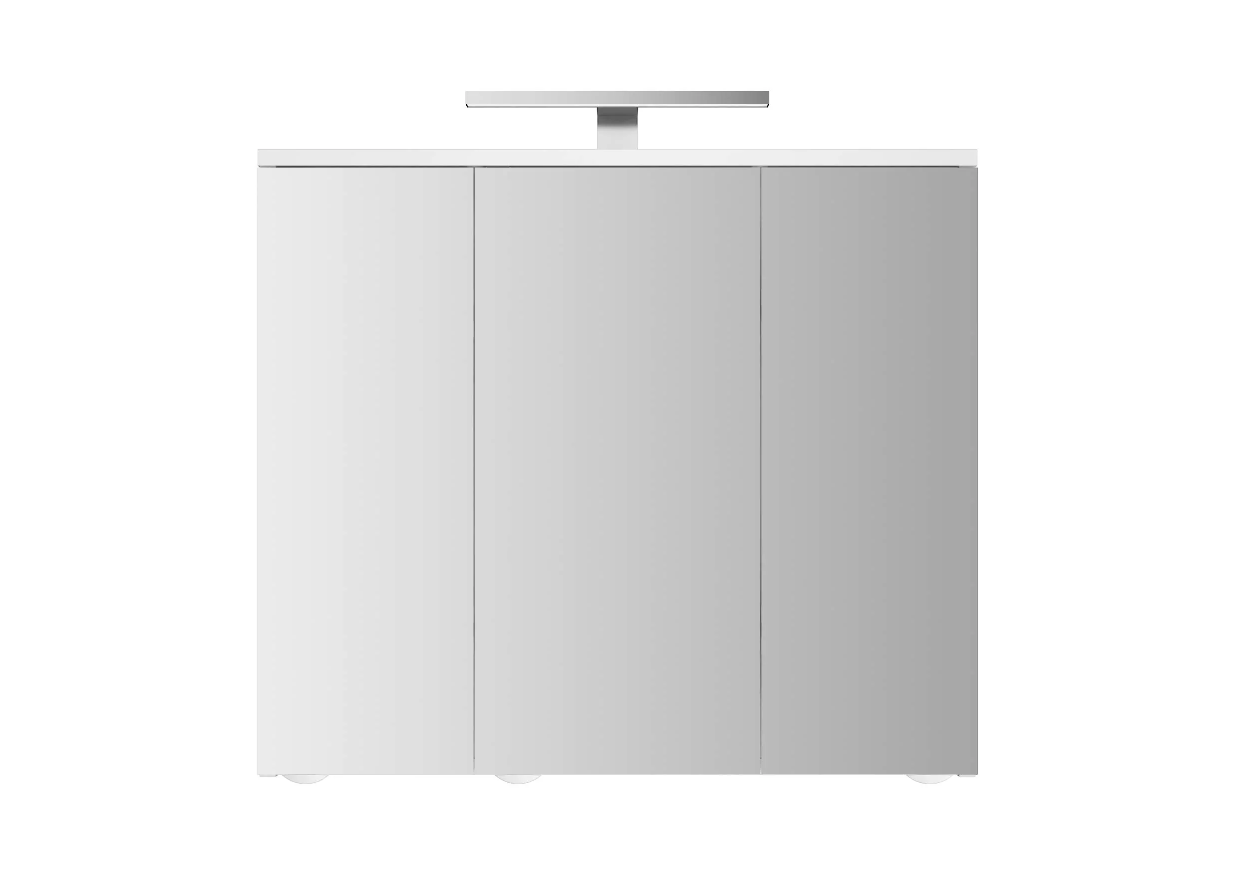 Jokey Spiegelschrank Arda mit LED Beleuchtung 72,2 cm breit, Badezimmer Spiegelschrank aus MDF, inkl. Steckdose | Weiß - Image 6
