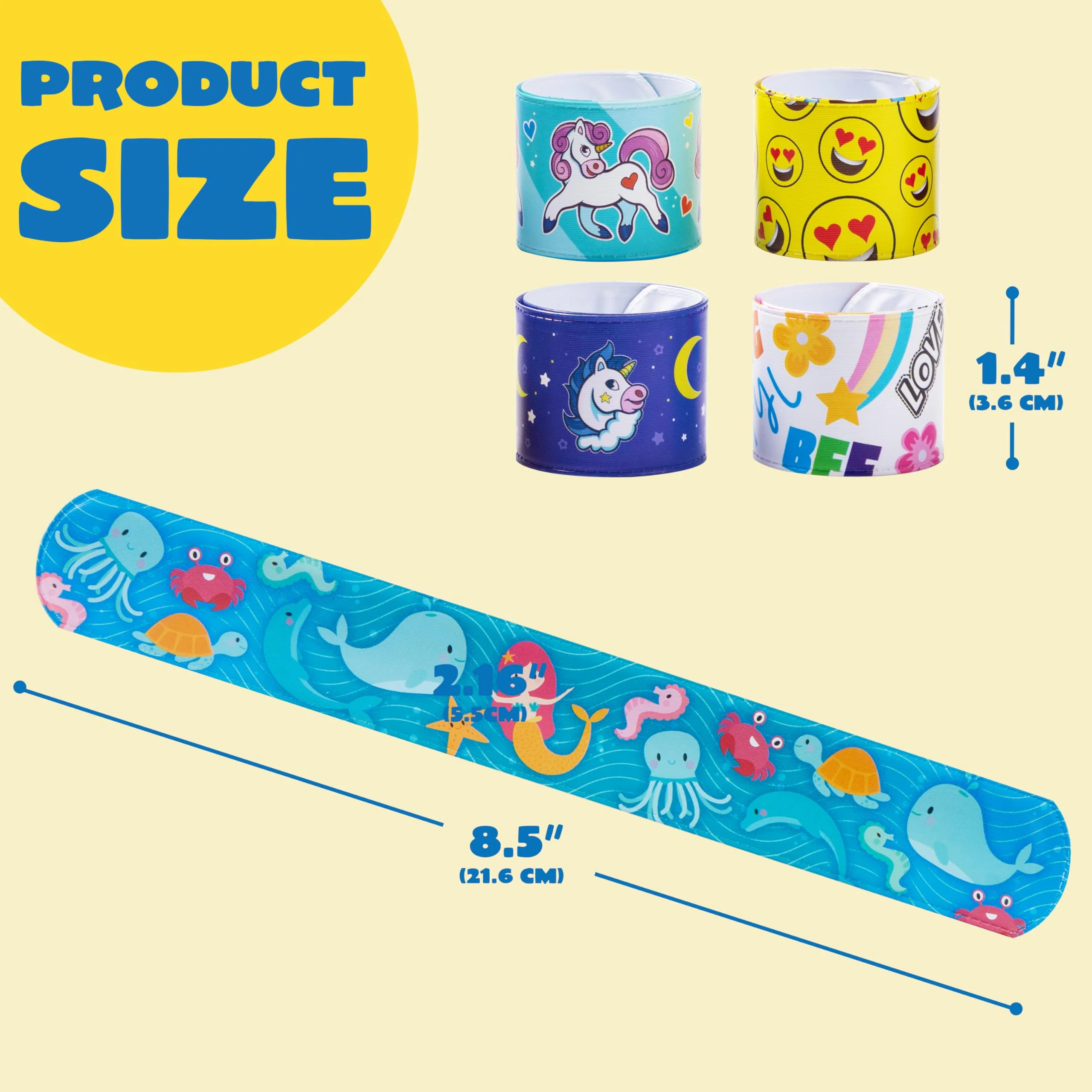 JOYIN 30 PCs Slap Armbänder, Kleine Mitbringsel für Kinder, Party Mitgebsel Kindergeburtstag ab 4 Jahre (30 Designs) Geburtstag Party Favours Pack, Kindergeburtstag Gastgeschenke, Ostern Korb Füller - Image 4