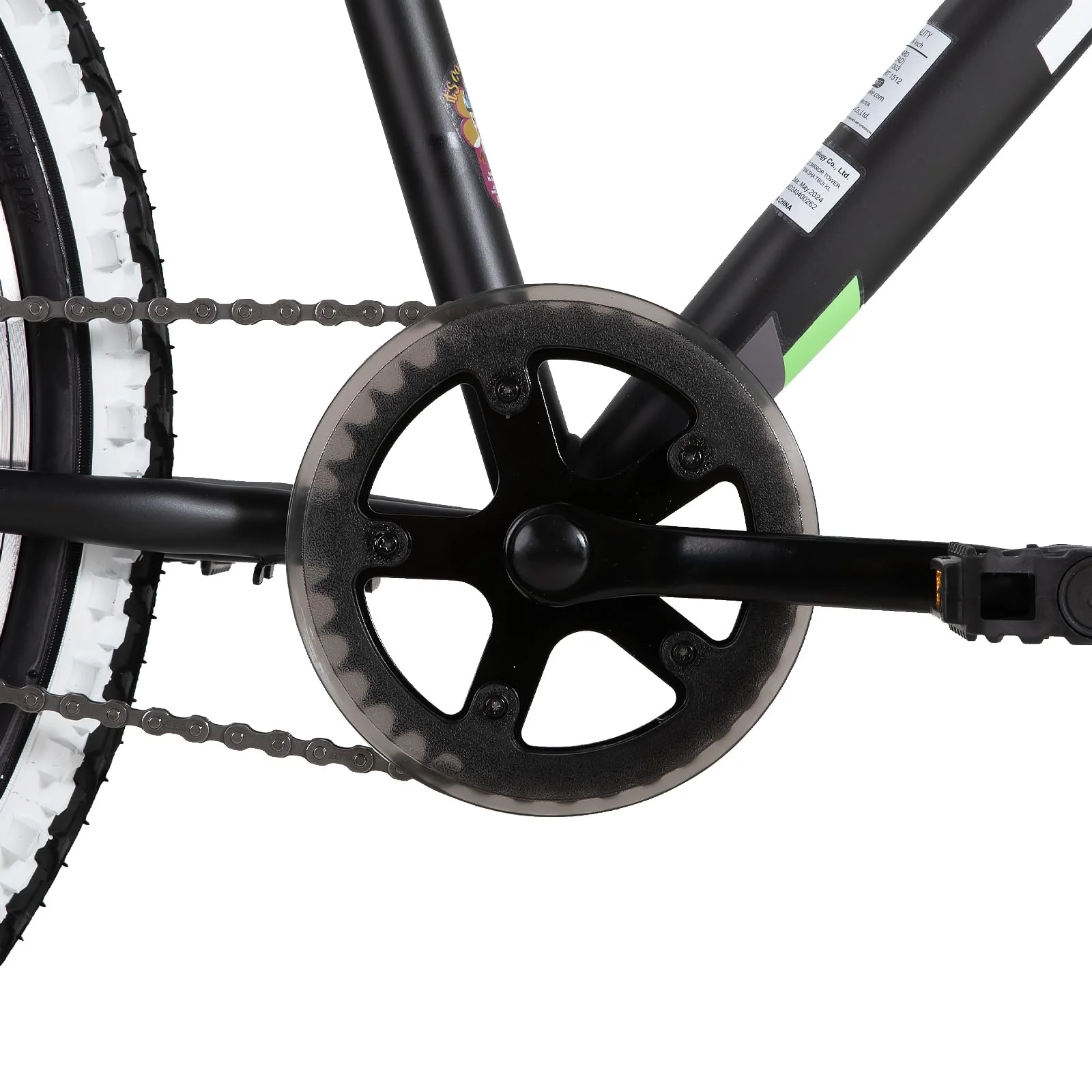 JOYSTAR Lubbock 20 Zoll Kinderfahrrad für Jungen & Mädchen im Alter von 7-11 Jahren Hardtail Mountainbike für Kinder mit 7-Gang, schwarz - Image 4