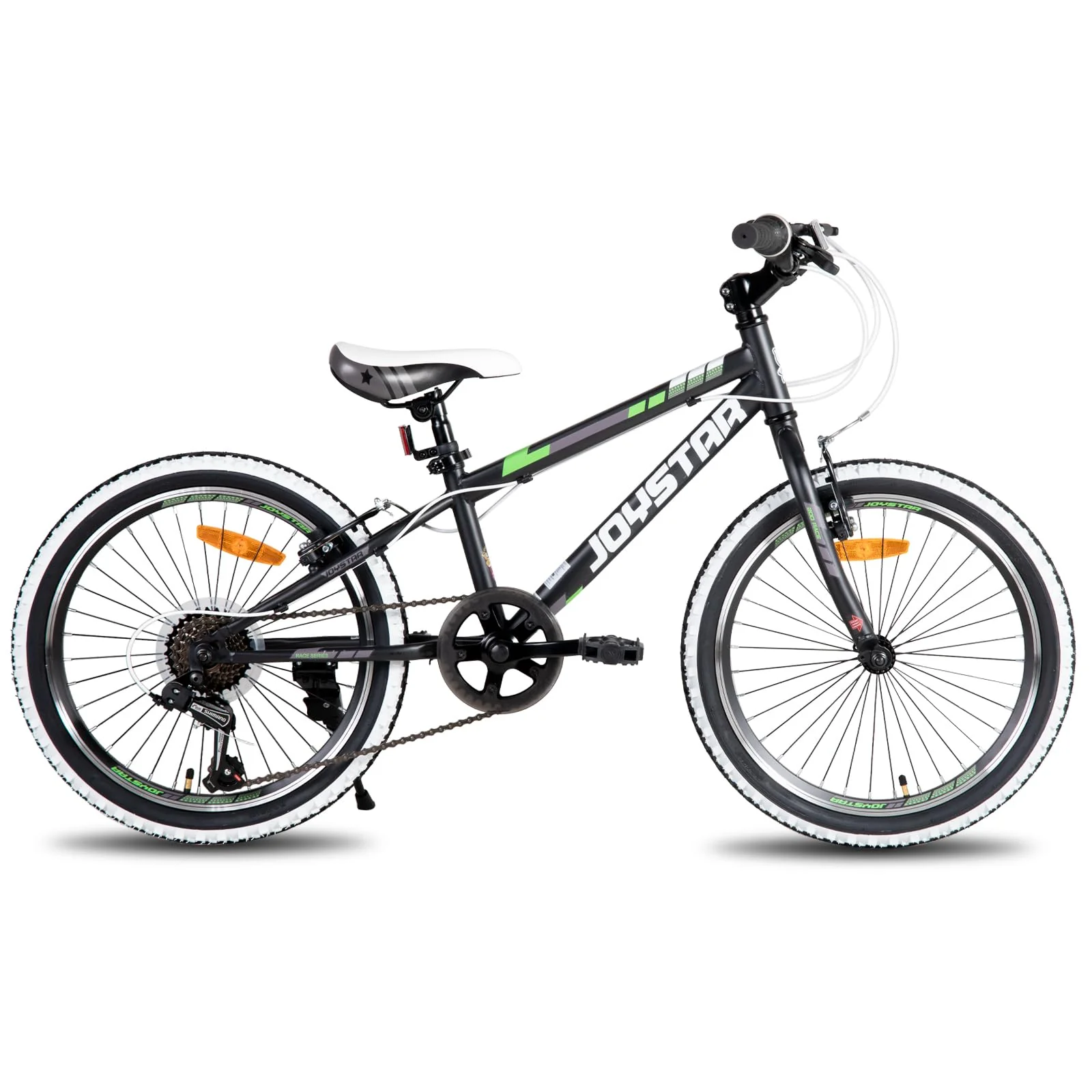 JOYSTAR Lubbock 20 Zoll Kinderfahrrad für Jungen & Mädchen im Alter von 7-11 Jahren Hardtail Mountainbike für Kinder mit 7-Gang, schwarz - Image 7