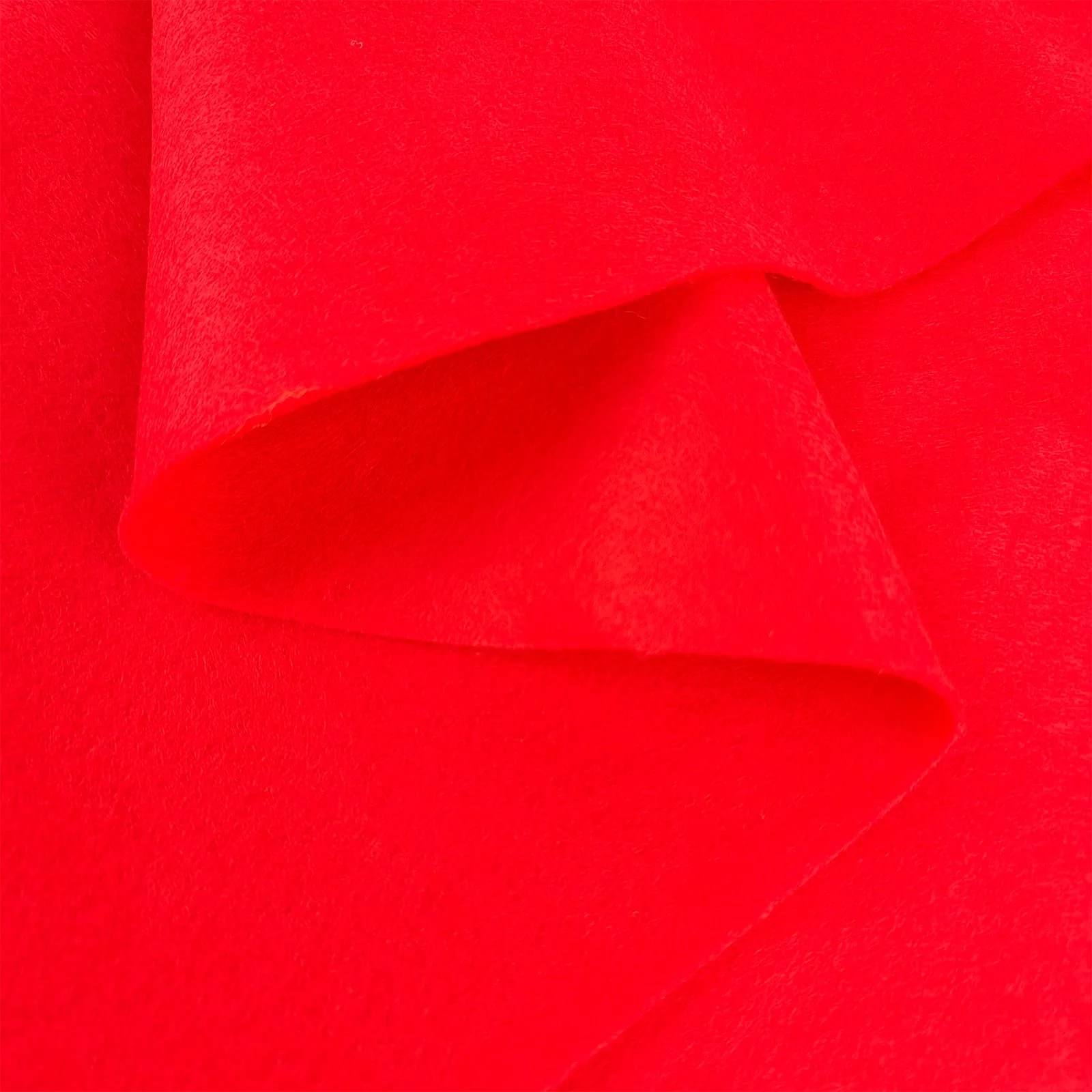 Jtnohx Filz, 1,4 mm dicker Bastelfilz, 90x90cm Filzstoff, Weicher Farbe Filz für Kunst- und Bastelprojekte (Rot) - Image 5