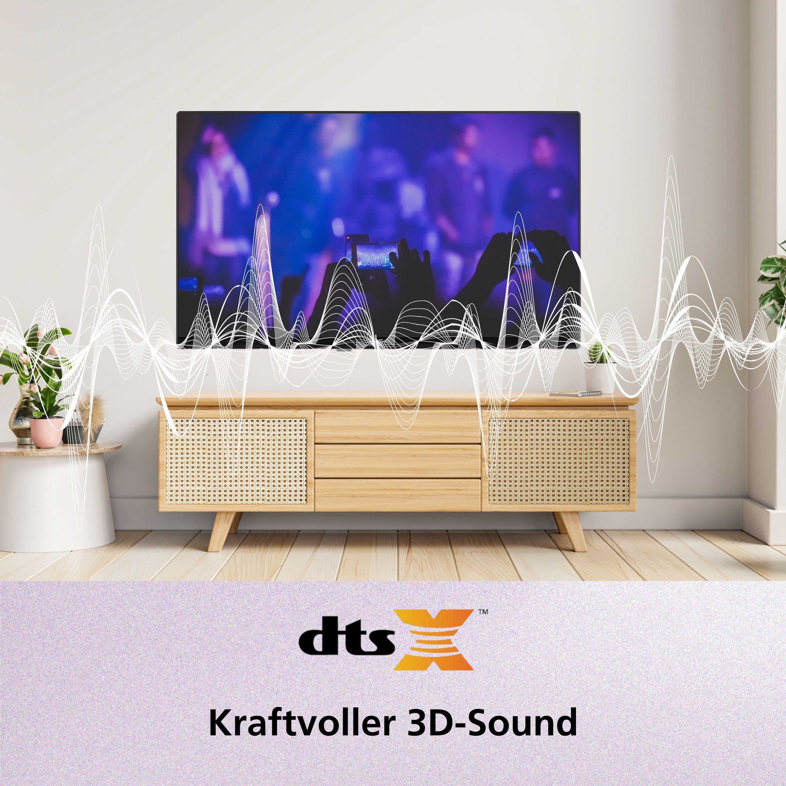 JVC Fernseher 32 Zoll Smart TV VIDAA HD-Ready HDR Fernseher mit 80 cm Bildschirmdiagonale und integriertem Triple-Tuner, LED TV LT-32VDH2555 (2026) - Image 5