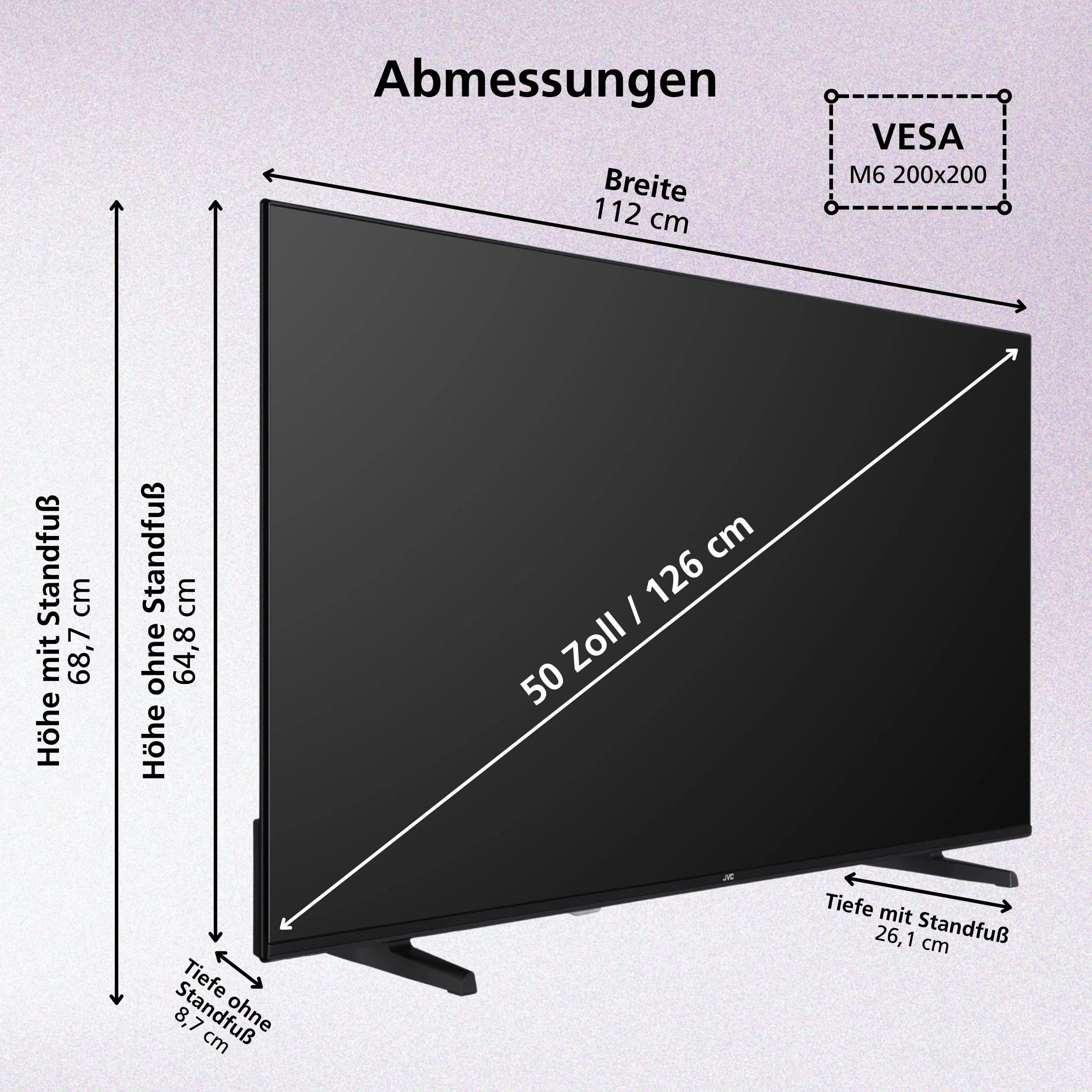 JVC Fernseher 50 Zoll Fire TV 4K QLED Smart TV mit Dolby Vision HDR, Dolby Atmos, Alexa Sprachsteuerung und Triple Tuner, UHD Fernseher LT-50VRQ3555 (2026) - Image 13