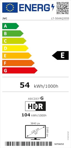 JVC Fernseher 50 Zoll Fire TV 4K QLED Smart TV mit Dolby Vision HDR, Dolby Atmos, Alexa Sprachsteuerung und Triple Tuner, UHD Fernseher LT-50VRQ3555 (2026) - Image 2