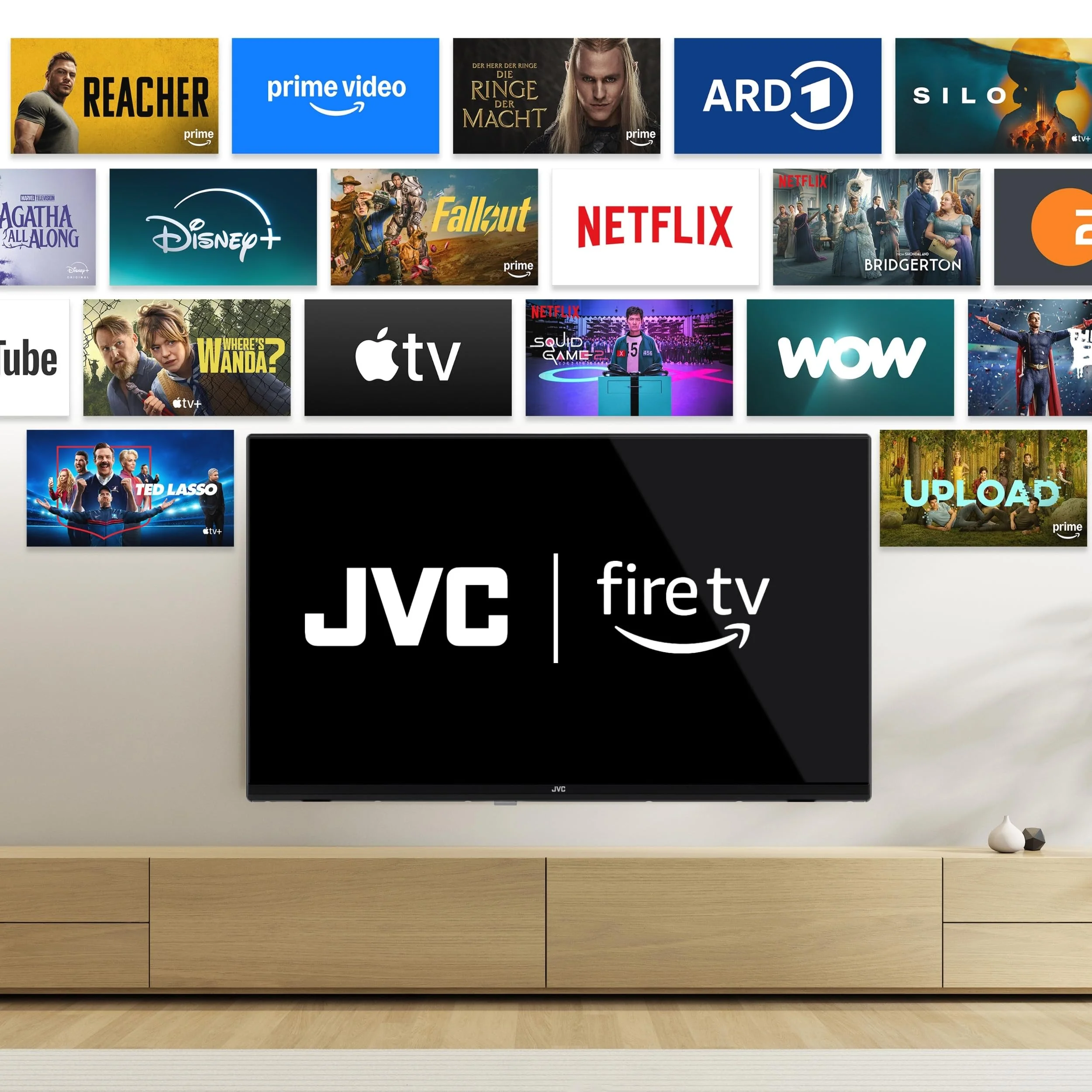 JVC Fernseher 65 Zoll Fire TV 4K QLED Smart TV mit Dolby Vision HDR, Dolby Atmos, Alexa Sprachsteuerung und Triple Tuner, UHD Fernseher LT-65VRQ3555 (2026) - Image 10