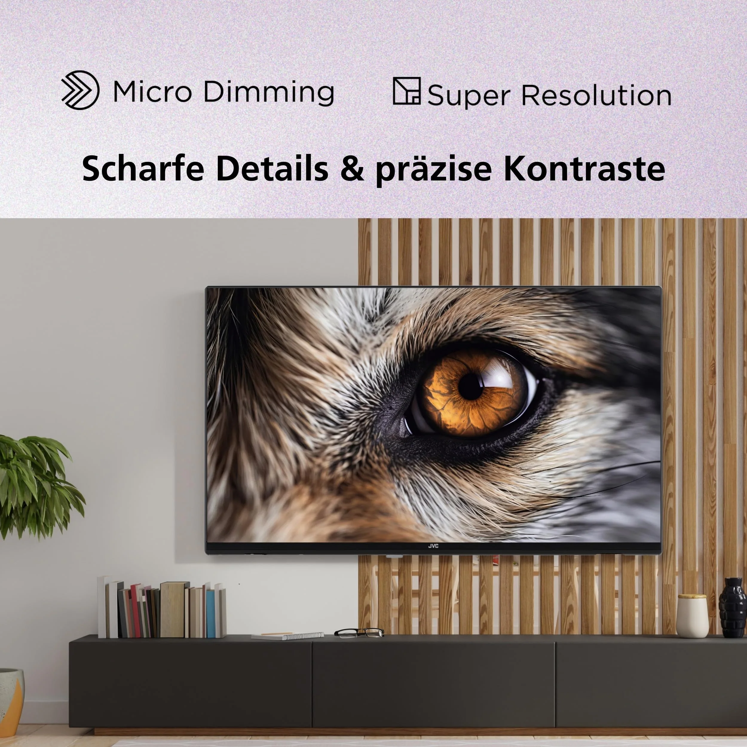 JVC Fernseher 65 Zoll Fire TV 4K QLED Smart TV mit Dolby Vision HDR, Dolby Atmos, Alexa Sprachsteuerung und Triple Tuner, UHD Fernseher LT-65VRQ3555 (2026) - Image 7