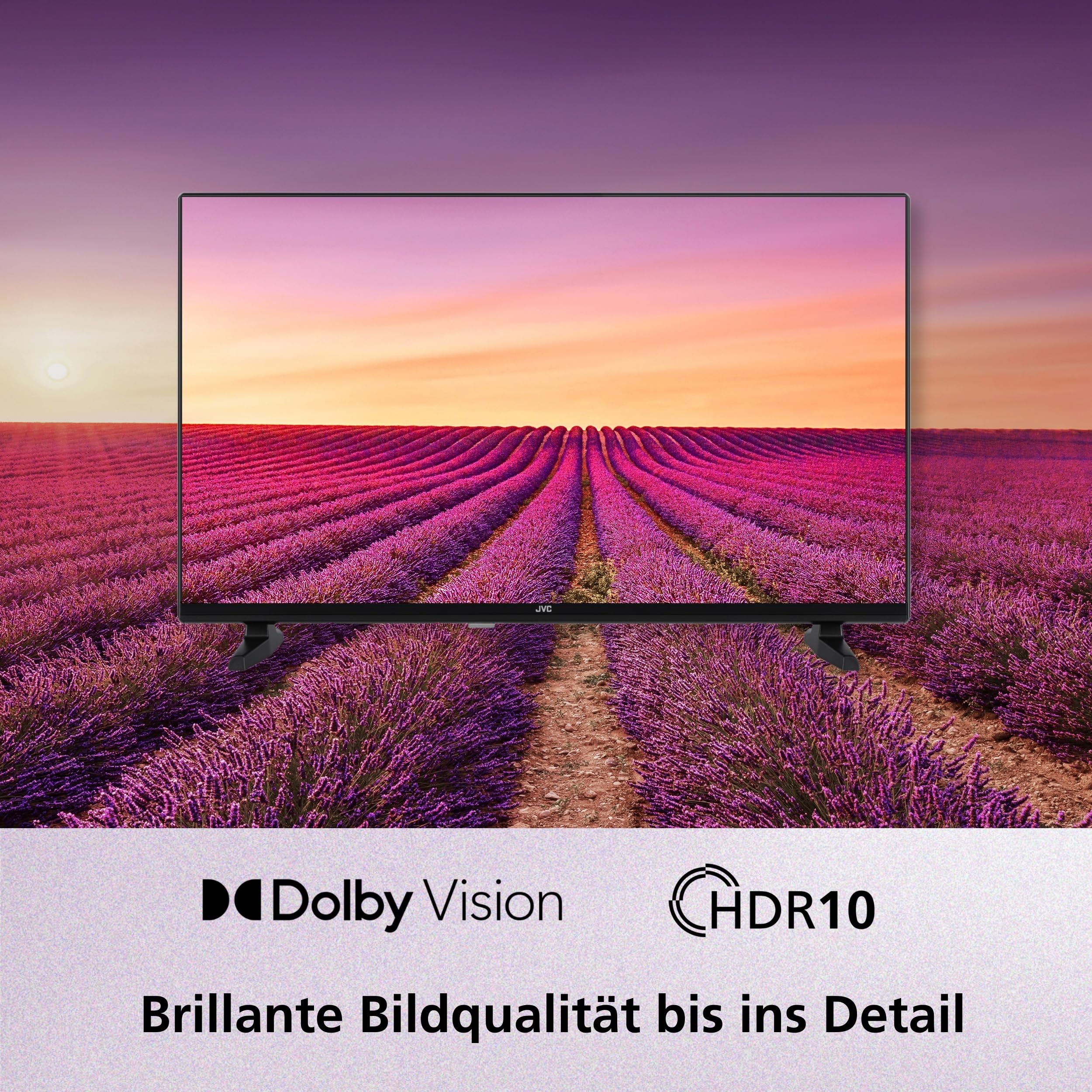 JVC Fernseher 65 Zoll Fire TV 4K QLED Smart TV mit Dolby Vision HDR, Dolby Atmos, Alexa Sprachsteuerung und Triple Tuner, UHD Fernseher LT-65VRQ3555 (2026) - Image 8