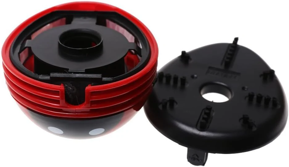 Jzhen Mini Tischsauger, Elektrischer Tisch-Staubsauger, Marienkäfer Design Staub Reiniger(Rot) - Image 10