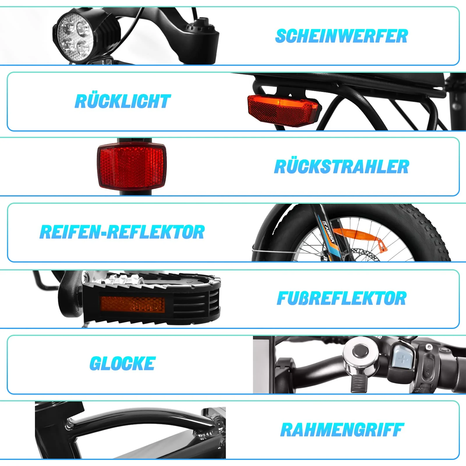 KAISDA 20" E Bike Elektrofahrräder mit 250W Motor 70Nm 48V 15Ah Li-ion Akku Bis 120km Distanz, E-Bike Klapprad mit APP und 7-Gang, 4" Fettreifen Alu E-Fahrrad Für Erwachsene (Rot) - Image 2