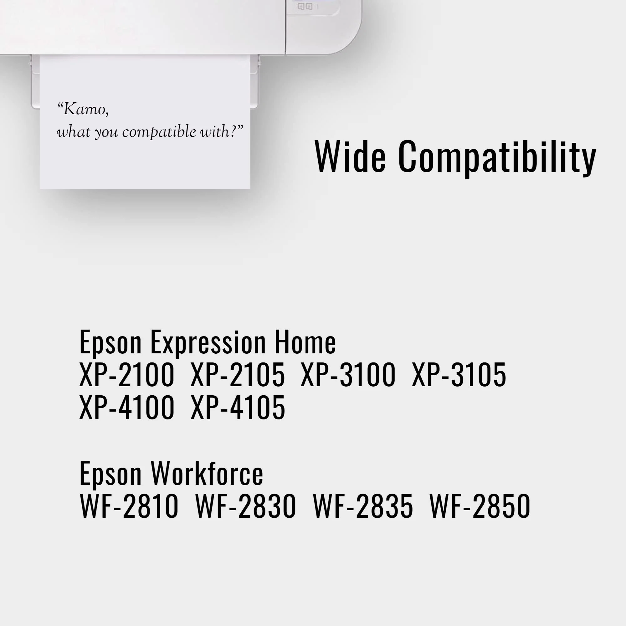 Kamo 603 XL Patronen (6er-Pack) Kompatibel mit Epson 603 603XL Druckerpatronen, für Expression Home XP-2105 XP-2150 XP-3100 XP-3105 XP-3150 XP-4100 XP-4155, Workforce WF-2830 WF-2835 WF-2840 WF-2850 - Image 6