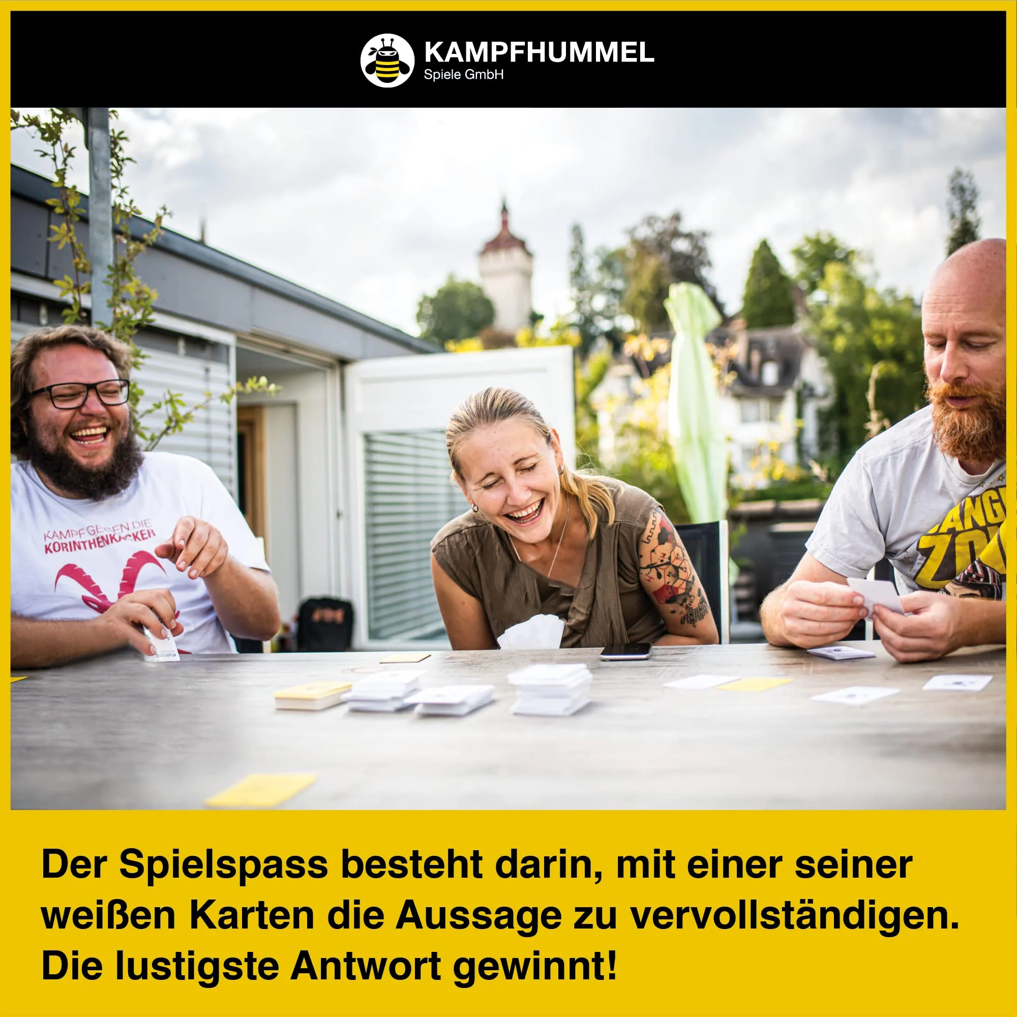 KAMPFHUMMEL Kampf gegen das Spiessertum – Travel Edition – mit 400 komplett neuen Karten in leichterer und kompakter Form - Image 4