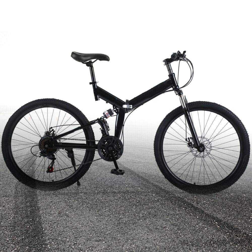 kangten Mountainbike Klappfahrrad Erwachsenen Fahrrad Klappbar Rennrad 26 Zoll 21-Gang MTB Unisex - Image 2